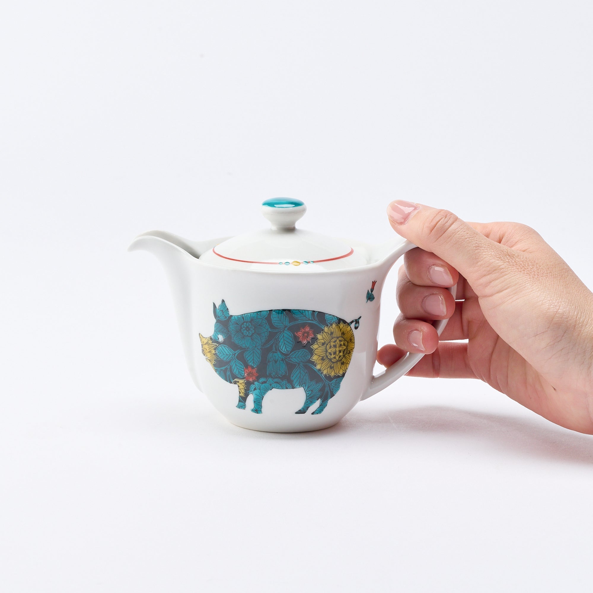 Botanical Series Japanese Teapot - JAPAN KUTANI SHOP