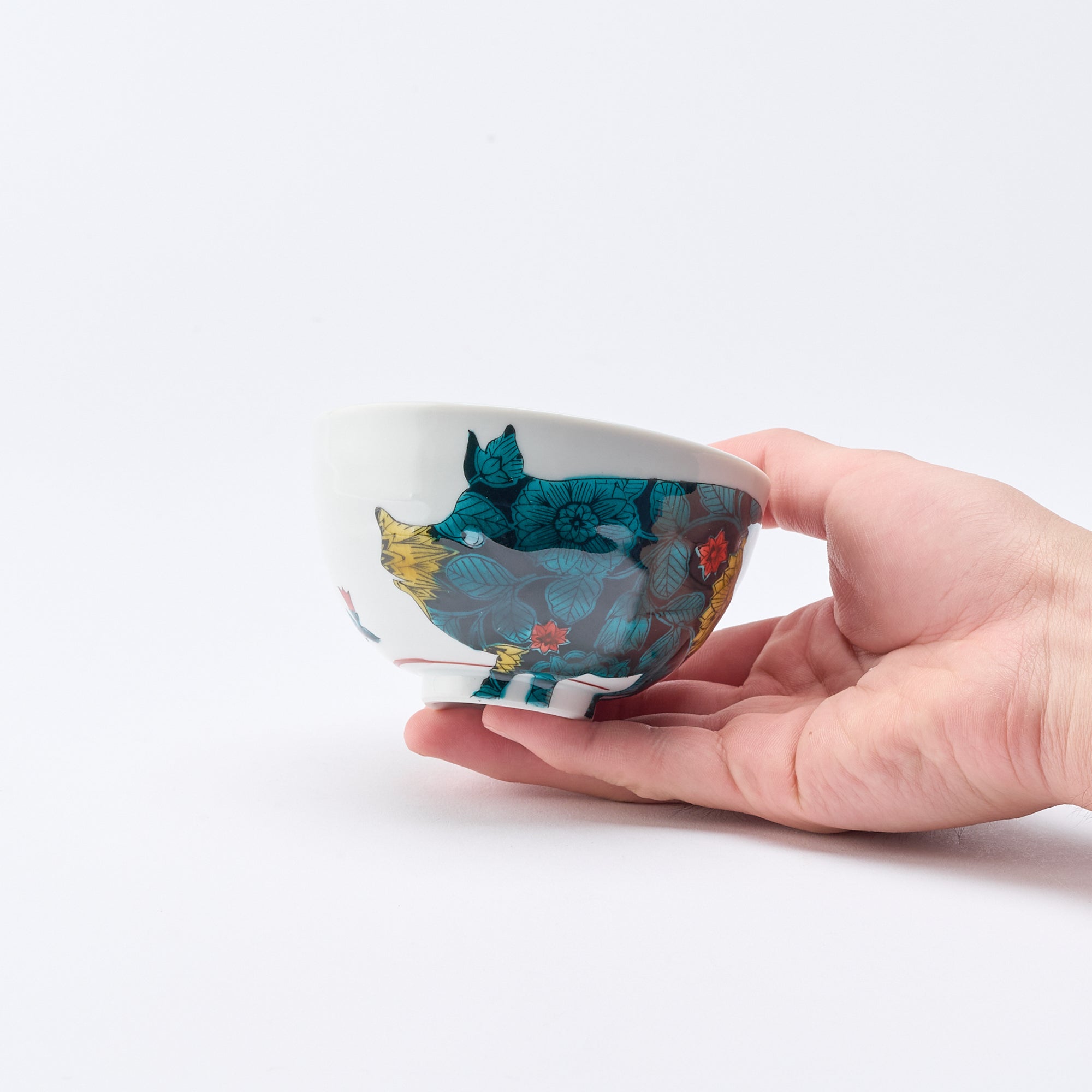 Botanical Series Rice Bowl - JAPAN KUTANI SHOP