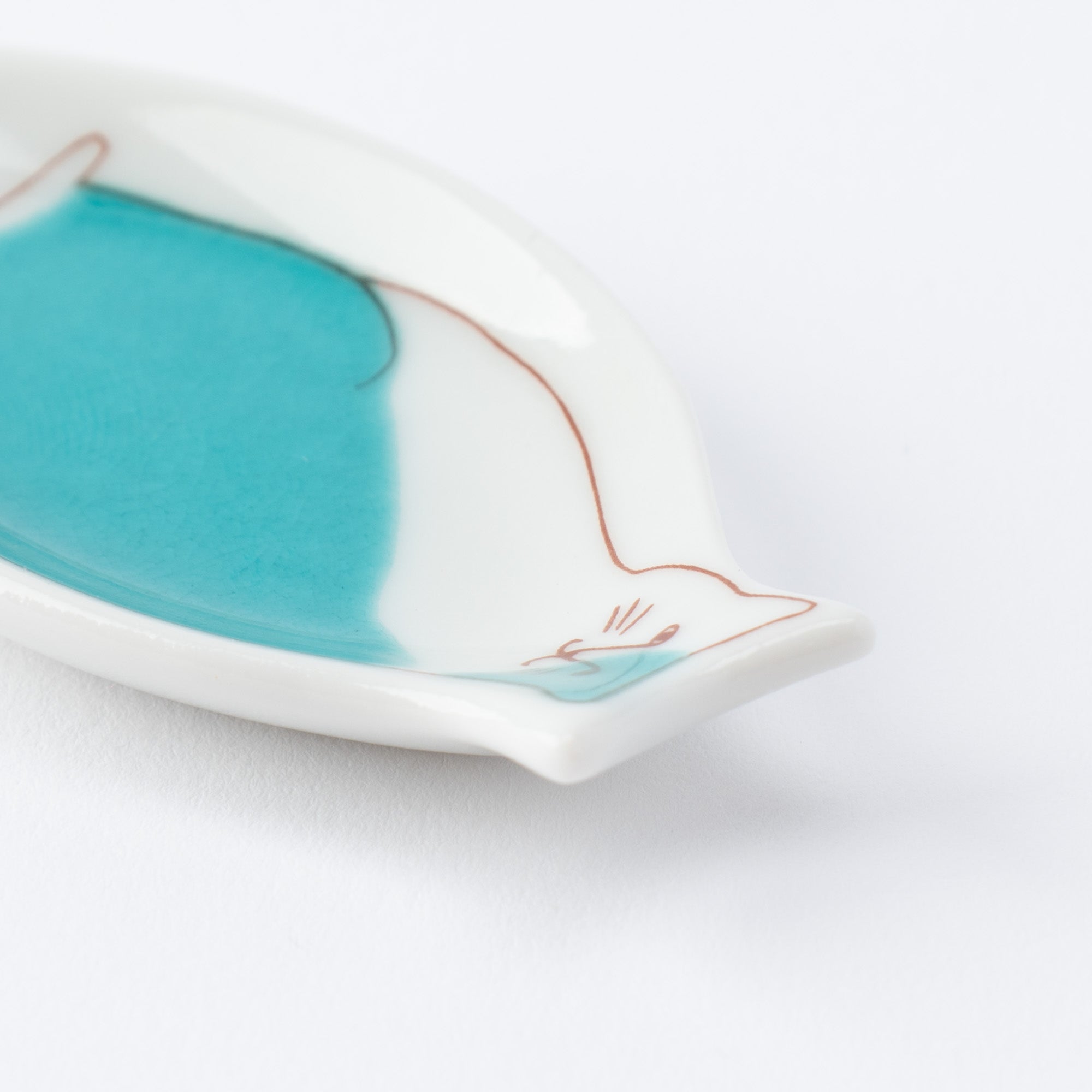 Cat Shaped Chopstick Rest - JAPAN KUTANI SHOP