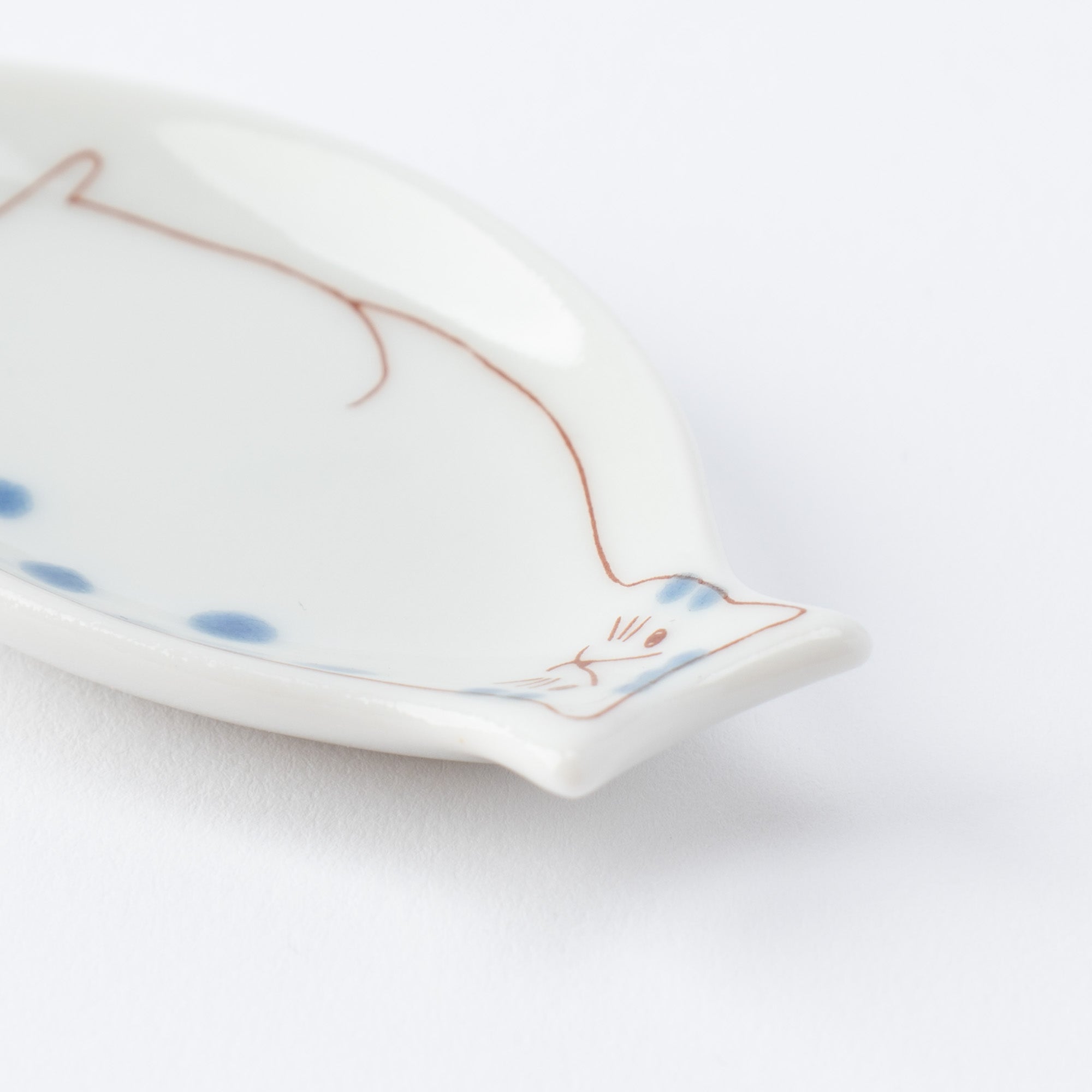 Cat Shaped Chopstick Rest - JAPAN KUTANI SHOP