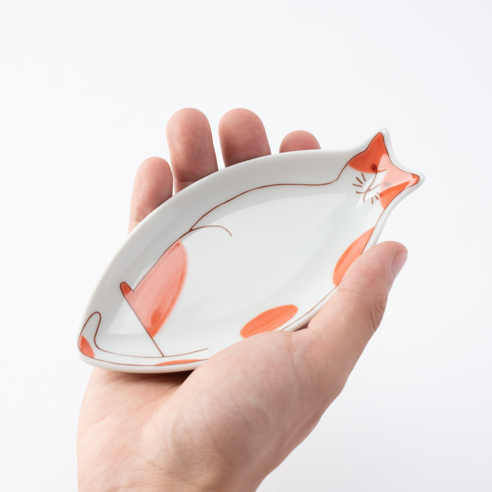 Cat Shaped Side Plate - JAPAN KUTANI SHOP