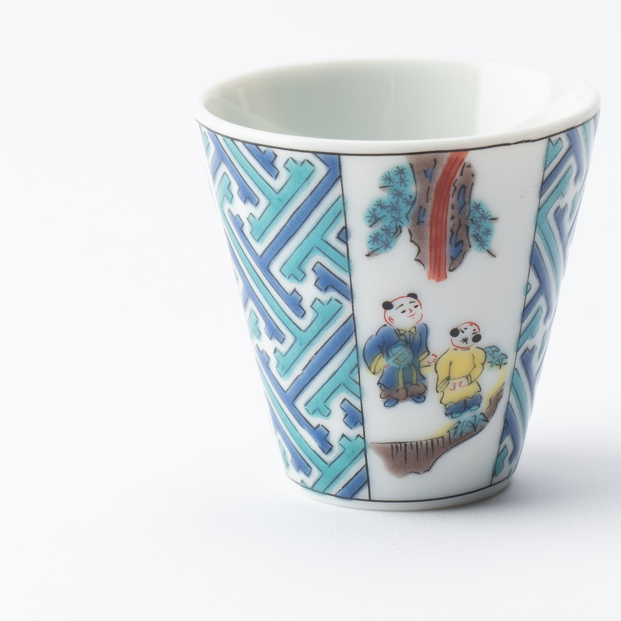 Auspicious Art Ochoko Sake Cup