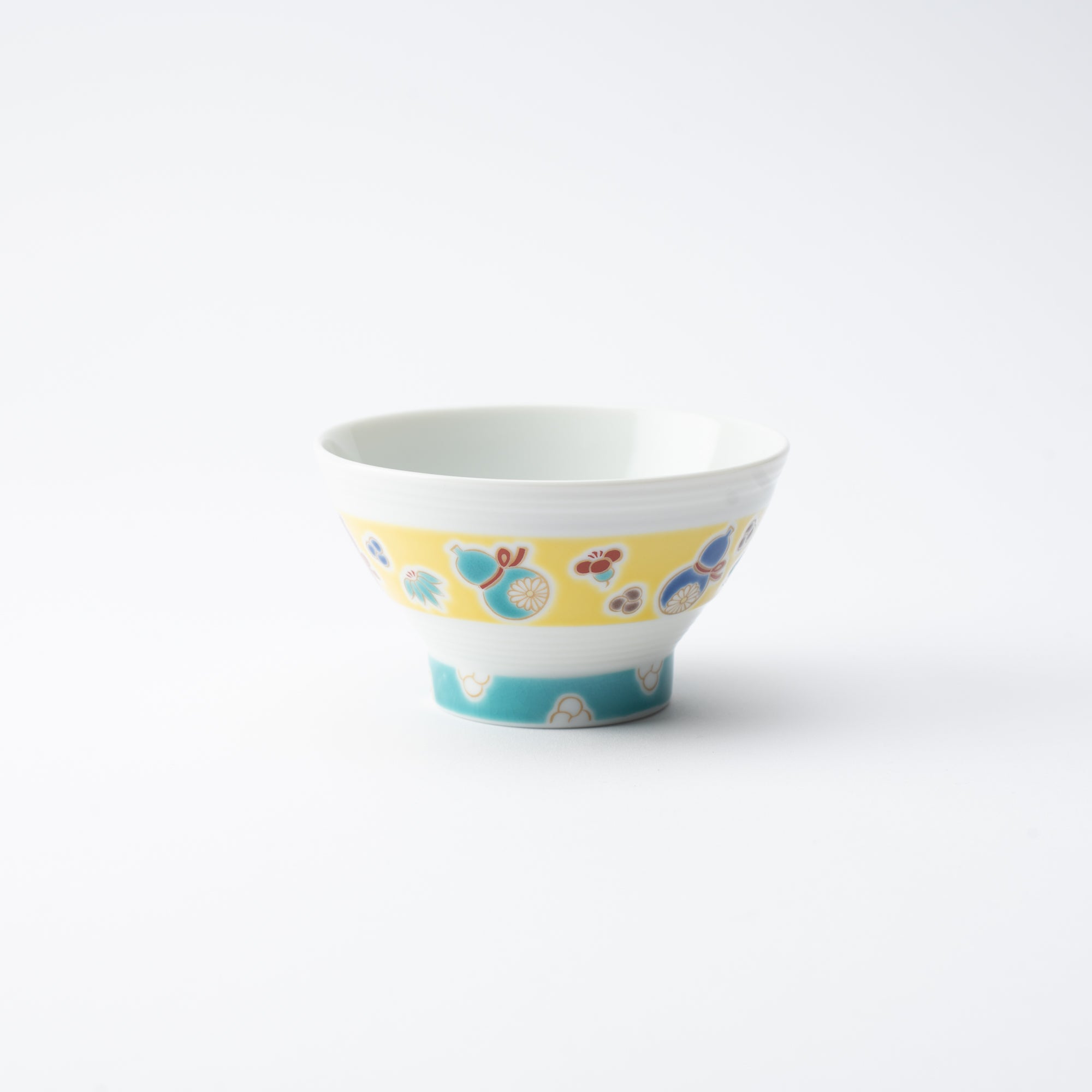 Rings of Color Japanese Rice Bowl