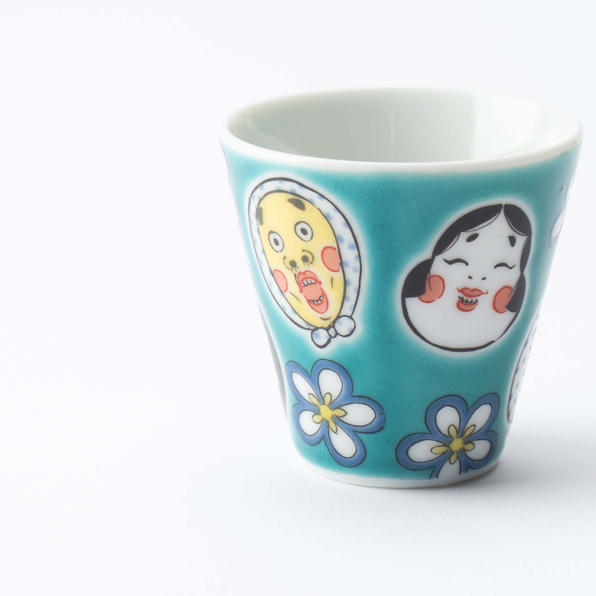 Auspicious Art Ochoko Sake Cup