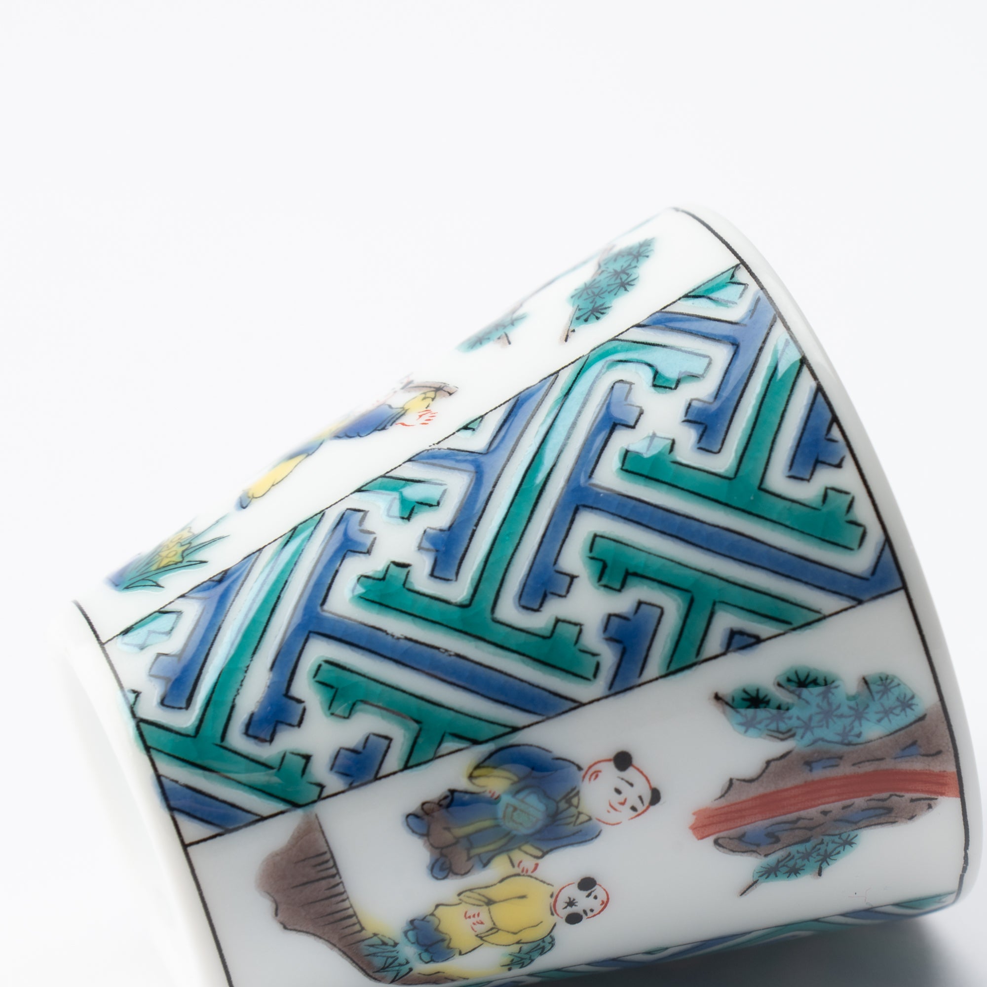 Auspicious Art Ochoko Sake Cup