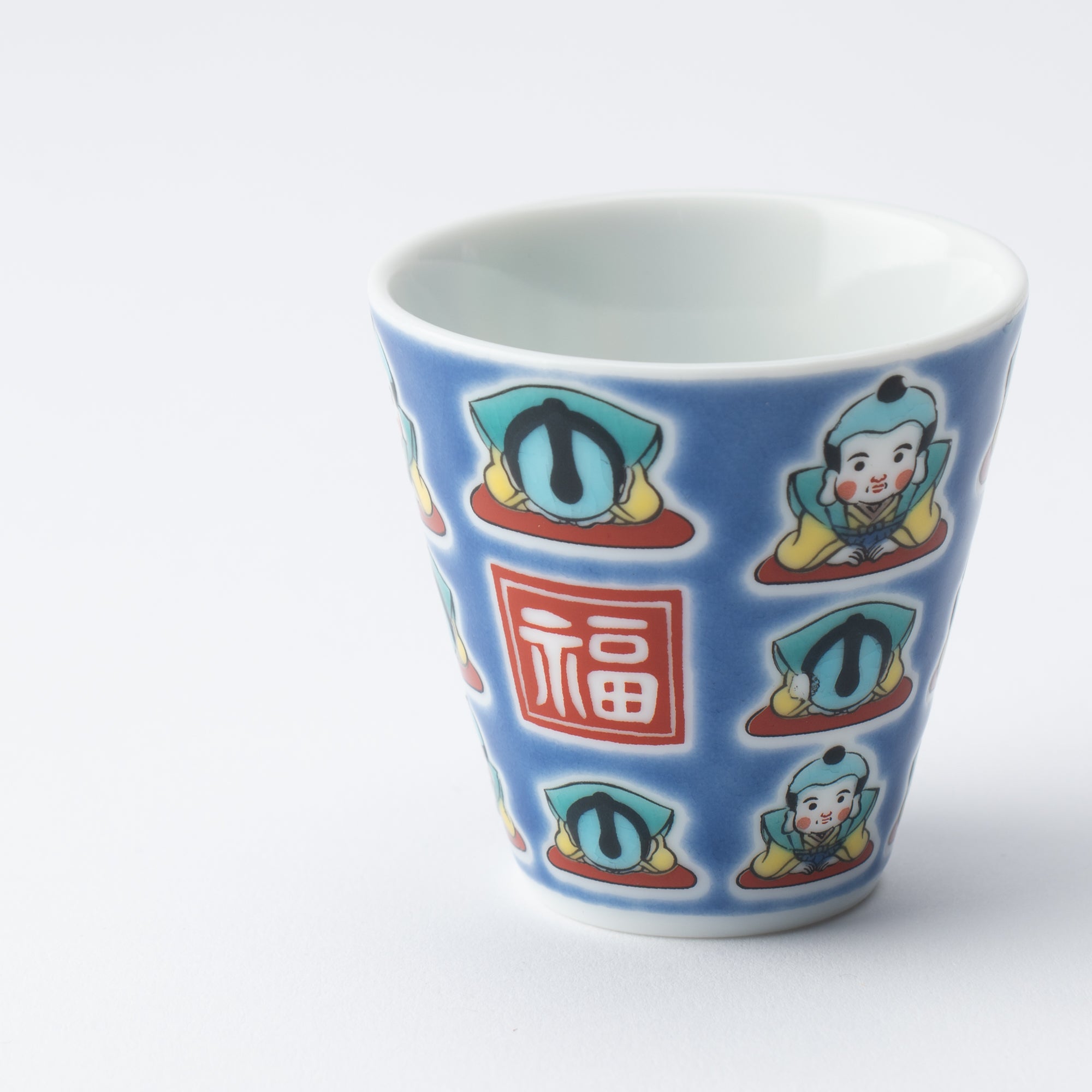 Auspicious Art Ochoko Sake Cup