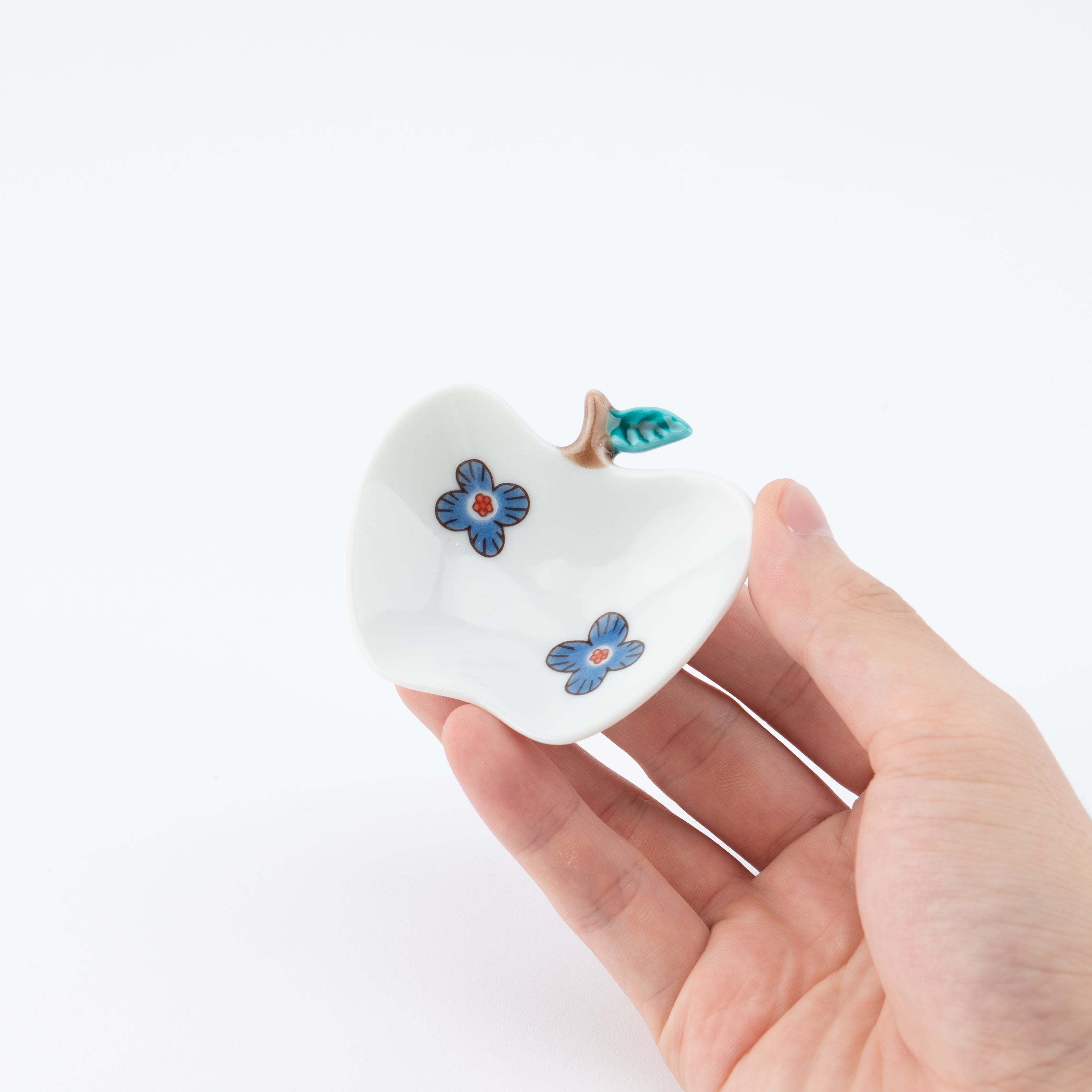 Apple Shaped Sauce Plate