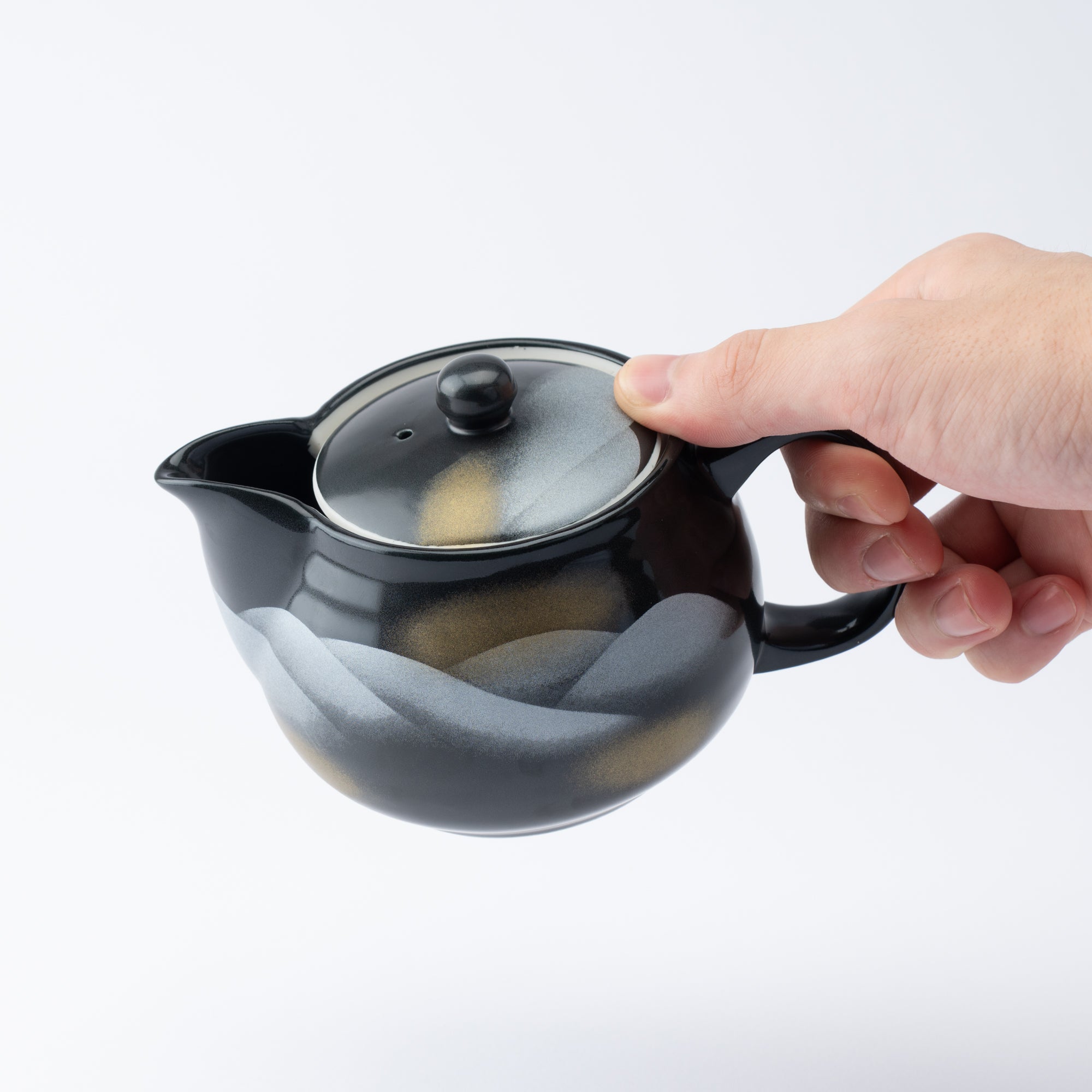 Renzan Mountain Range Japanese Teapot