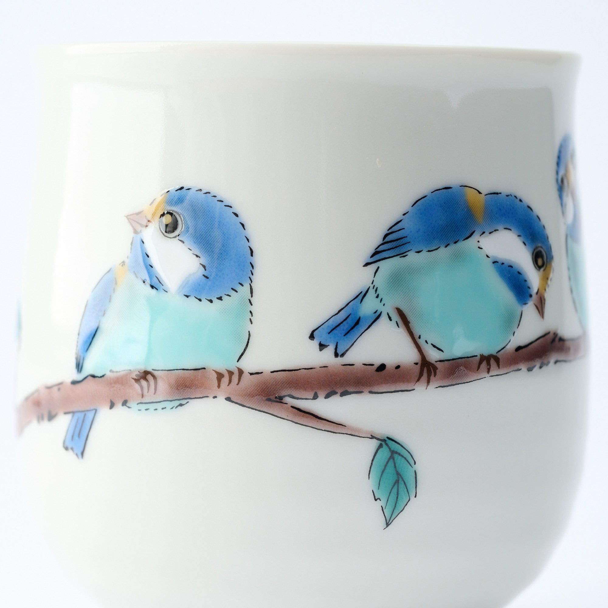 Yamagara Bird Yunomi Japanese Teacup