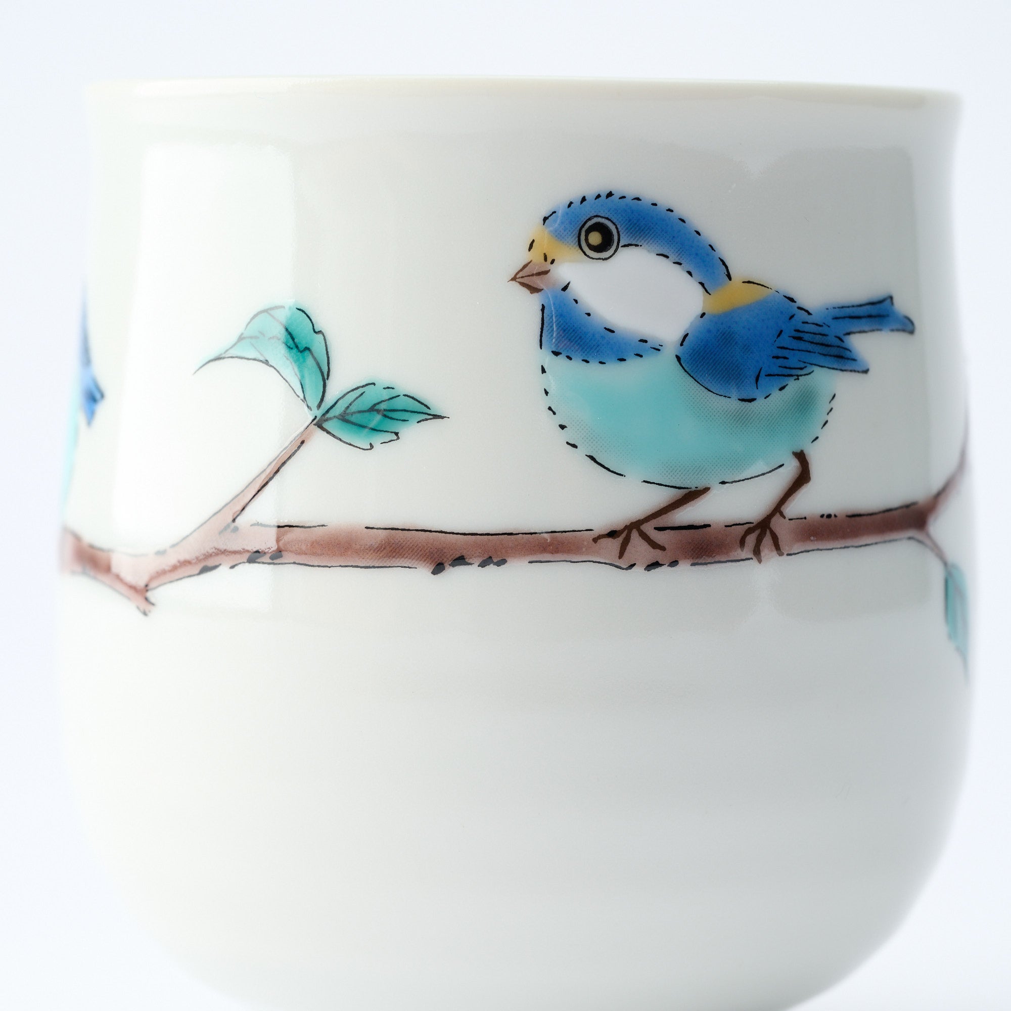 Yamagara Bird Yunomi Japanese Teacup
