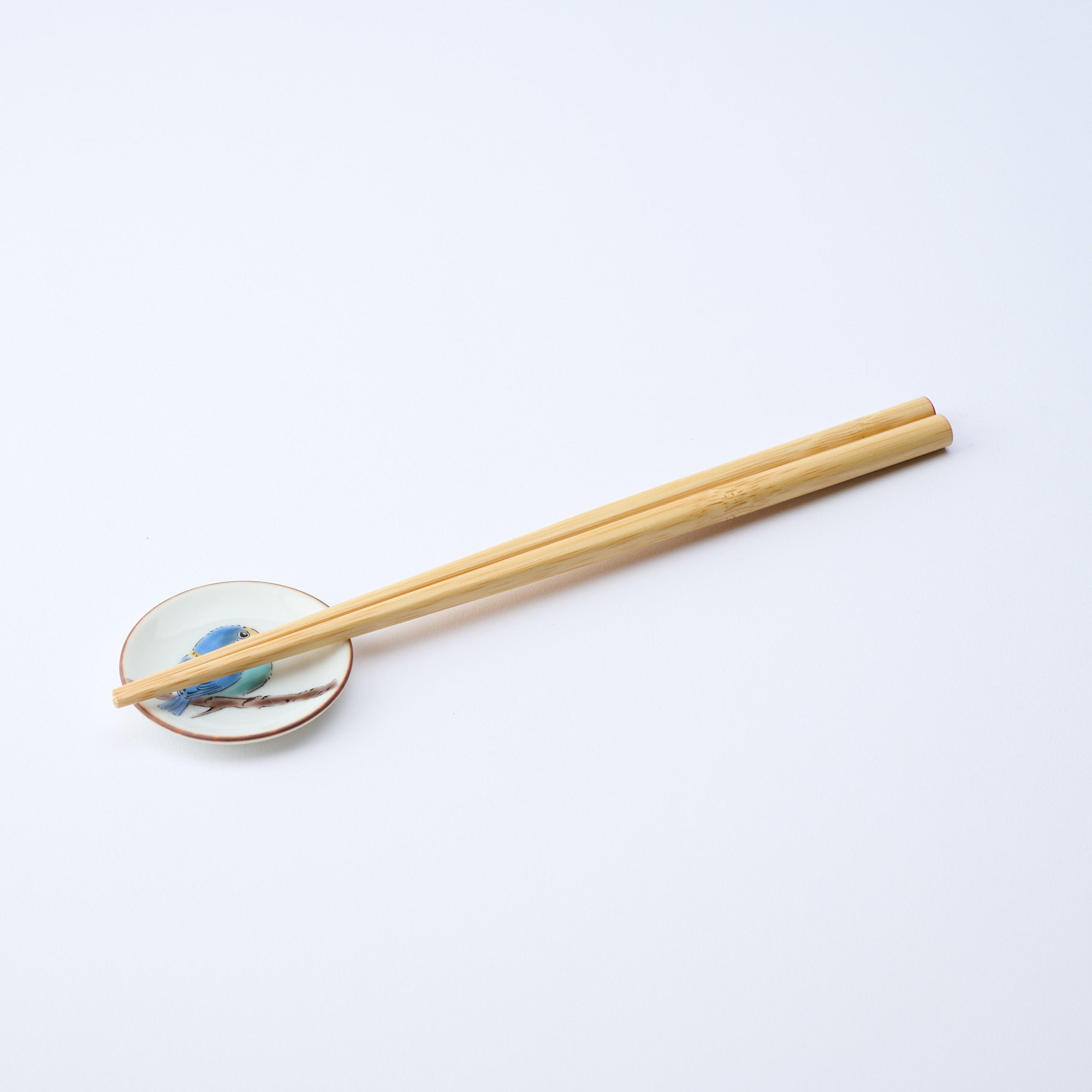 Yamagara Bird Round Chopstick Rest Set
