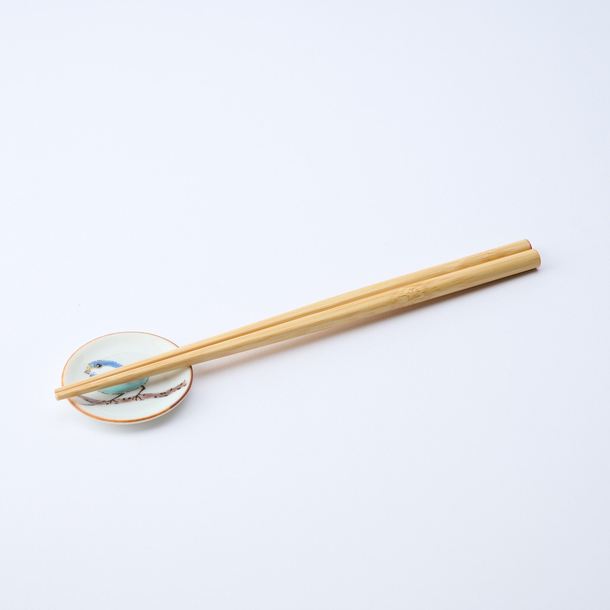 Yamagara Bird Round Chopstick Rest Set