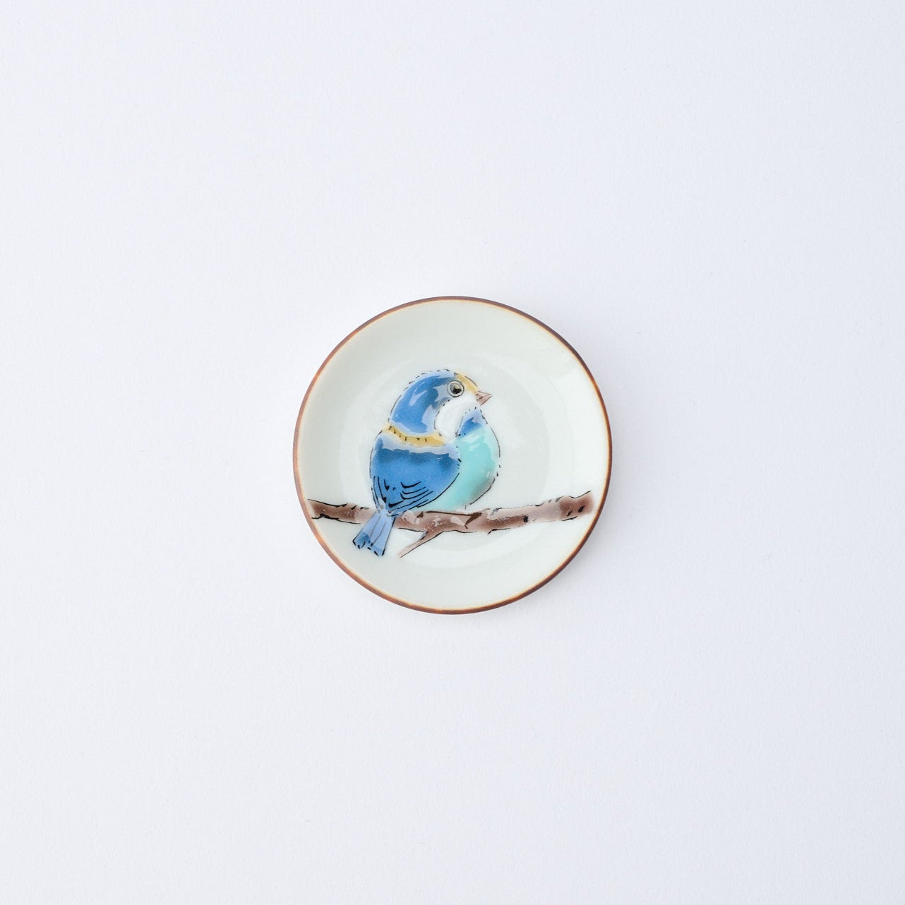 Yamagara Bird Round Chopstick Rest Set