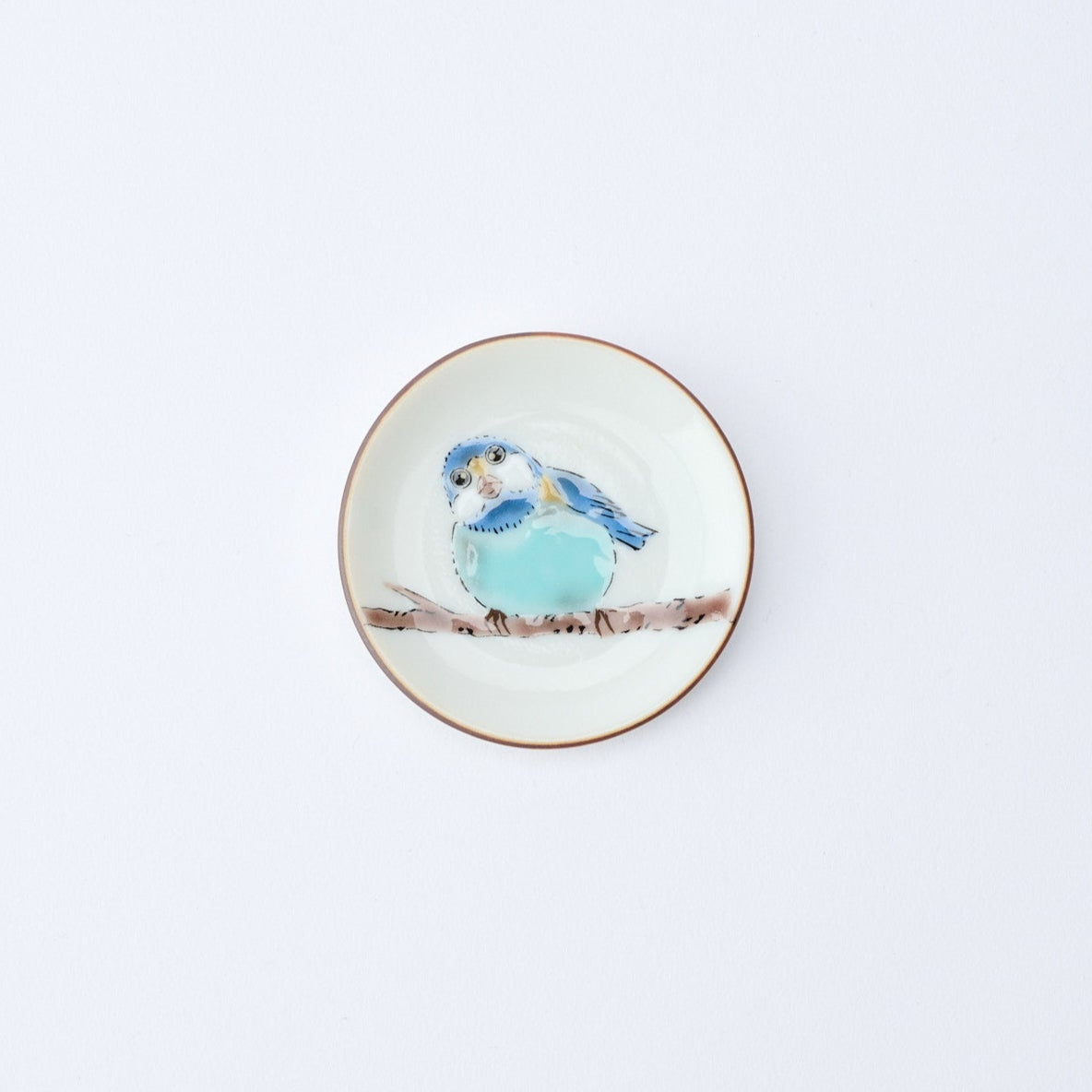Yamagara Bird Round Chopstick Rest Set