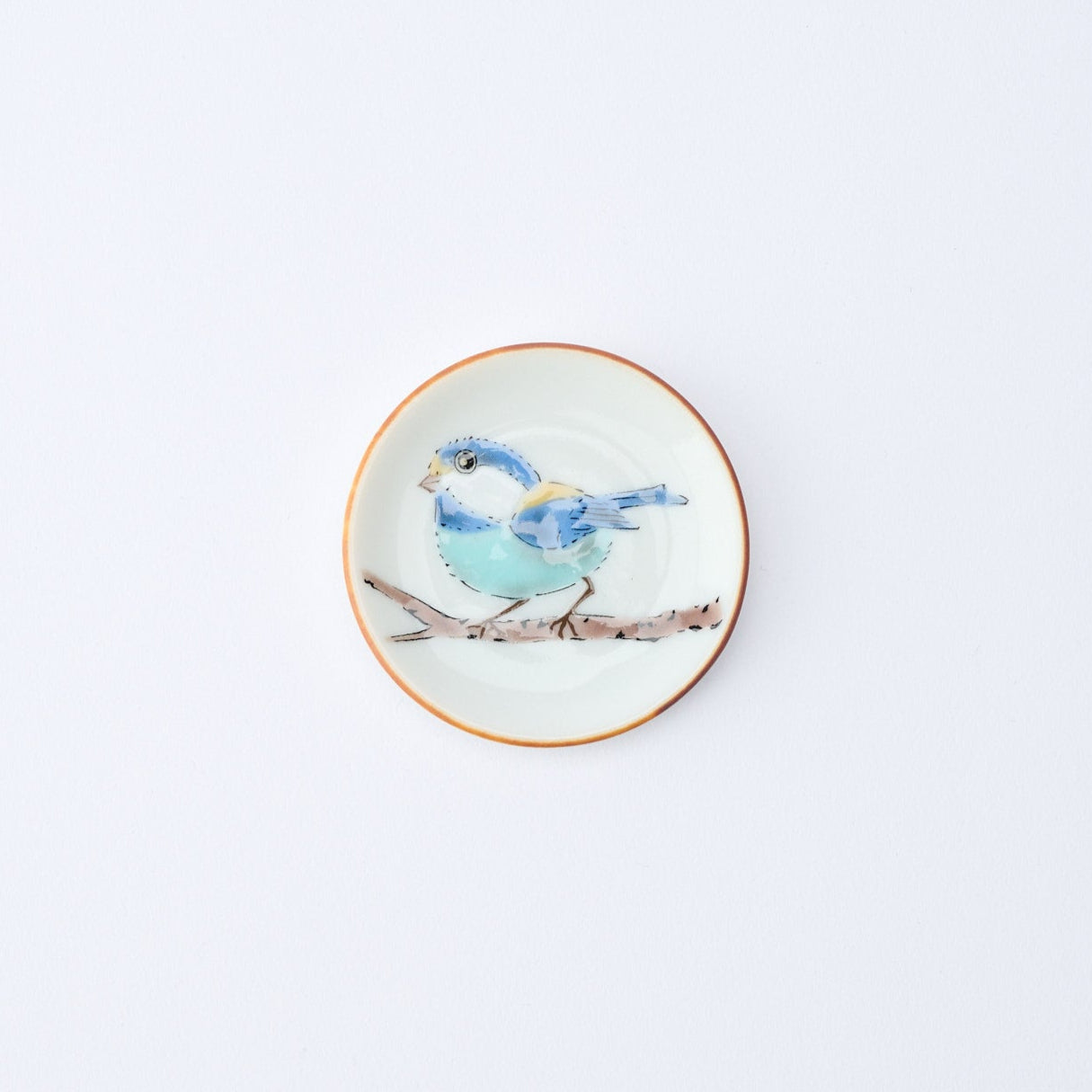 Yamagara Bird Round Chopstick Rest Set