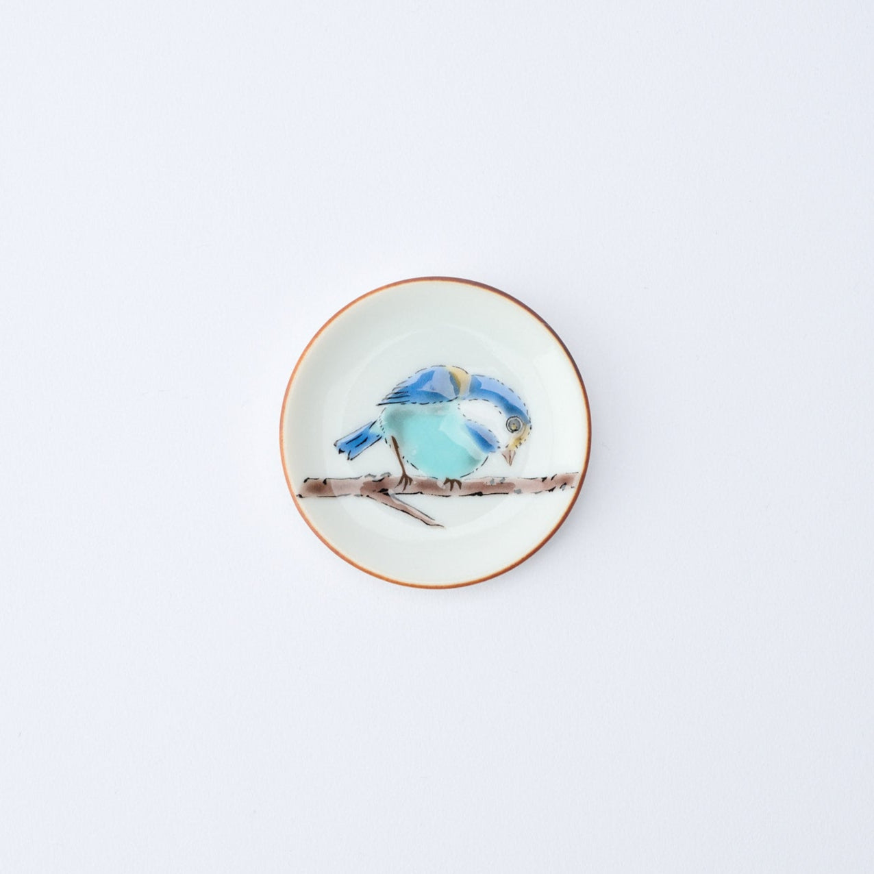 Yamagara Bird Round Chopstick Rest Set