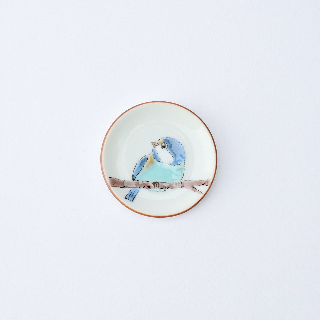 Yamagara Bird Round Chopstick Rest Set