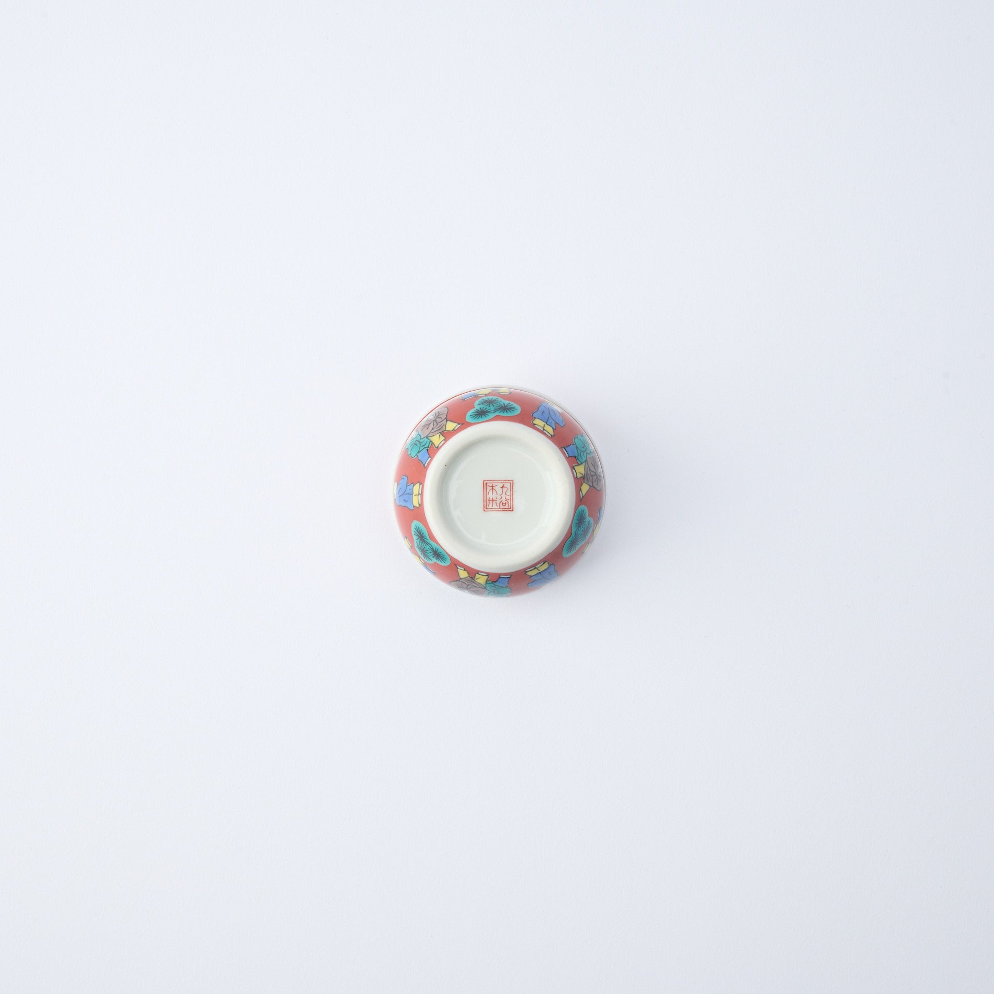 Jidai Kutani Ochoko Sake Cup Set