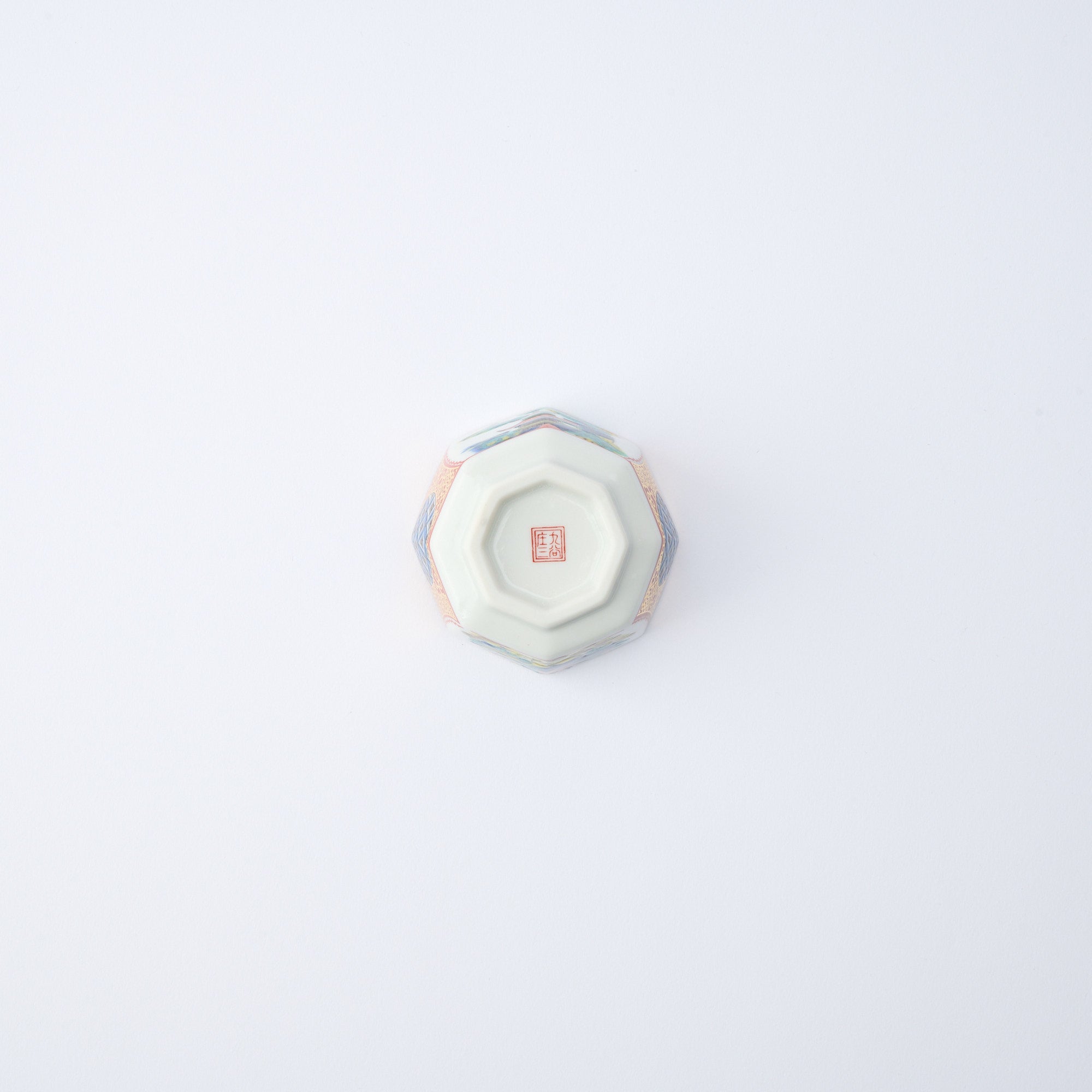 Jidai Kutani Ochoko Sake Cup Set