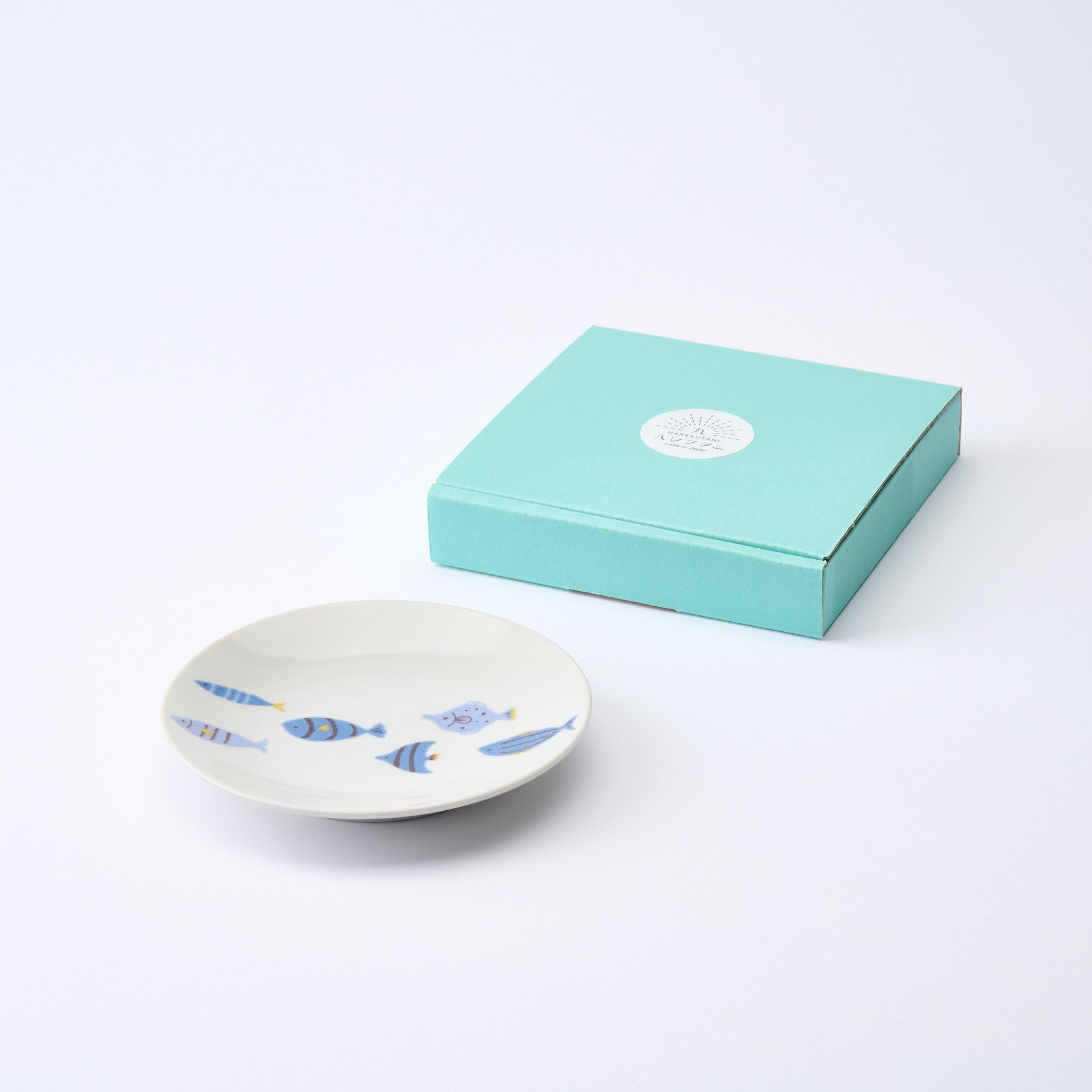 Playful Blue Sauce Plate