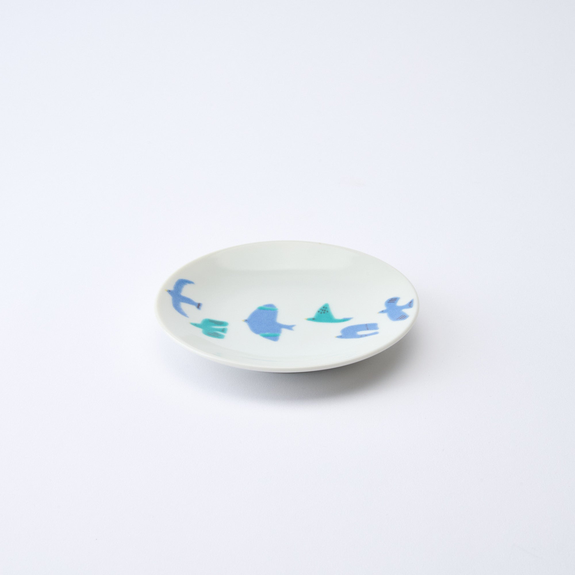 Playful Blue Sauce Plate