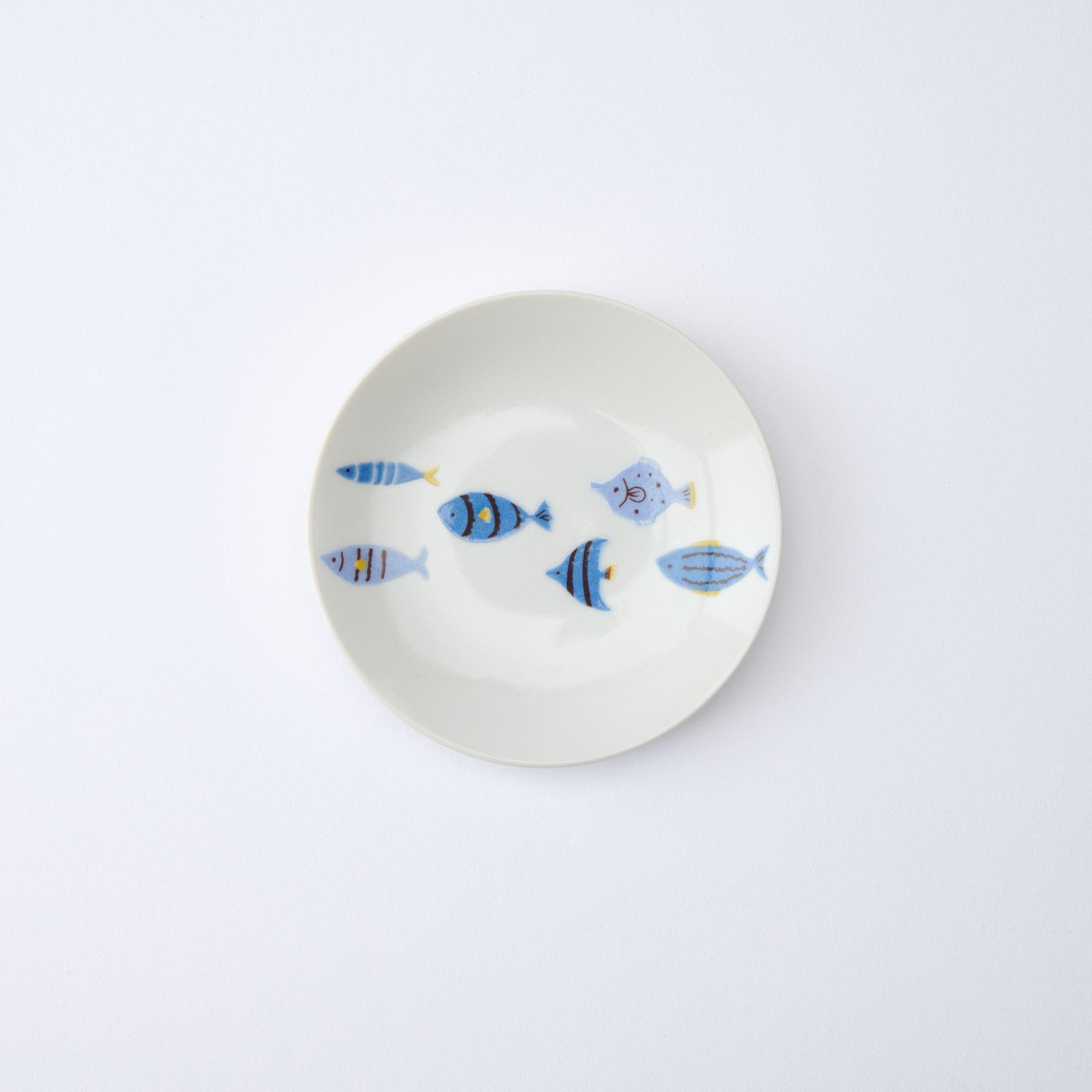 Playful Blue Sauce Plate