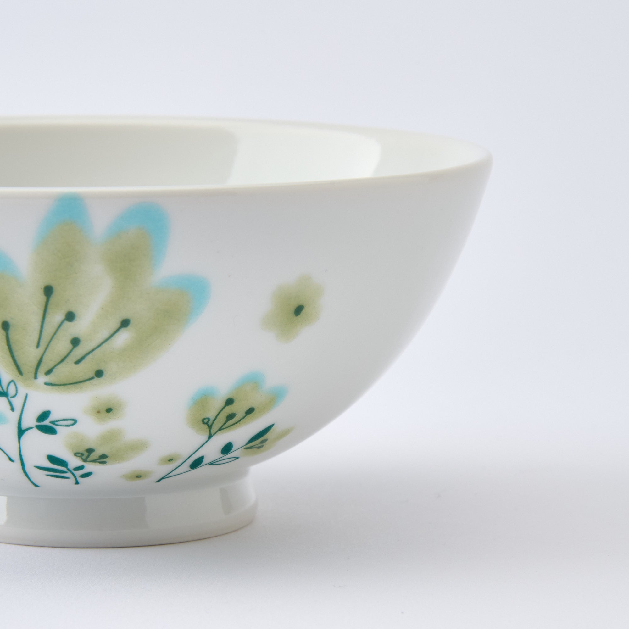 Spring Flowers Japanese Rice Bowl