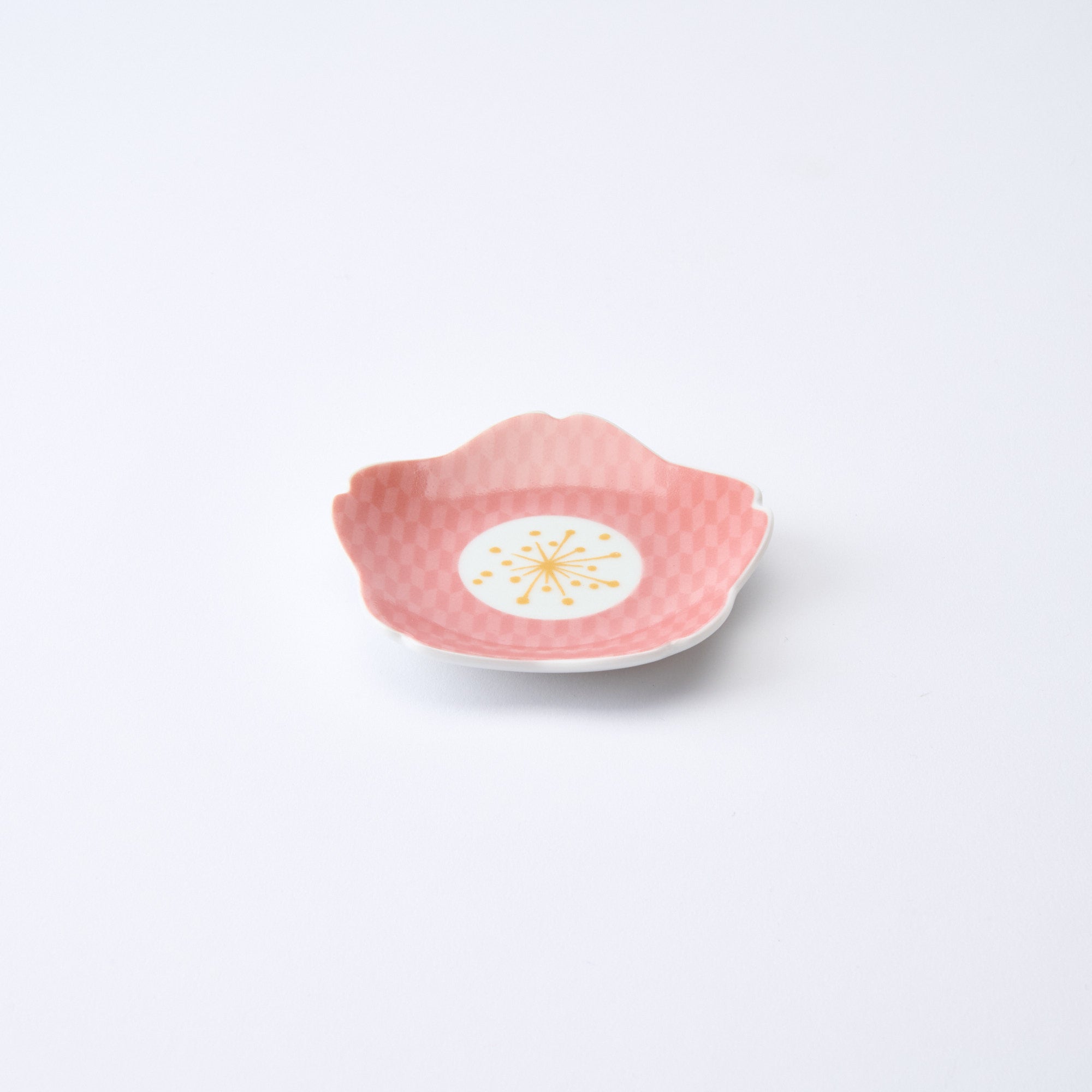 Sakura Shaped Sauce Plate - JAPAN KUTANI SHOP