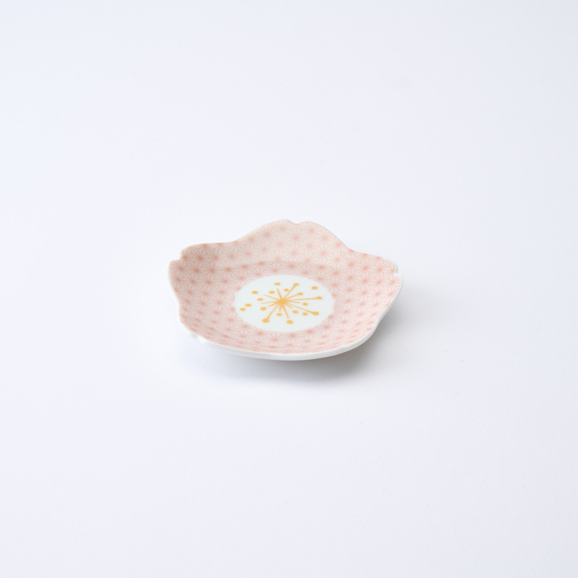 Sakura Shaped Sauce Plate - JAPAN KUTANI SHOP
