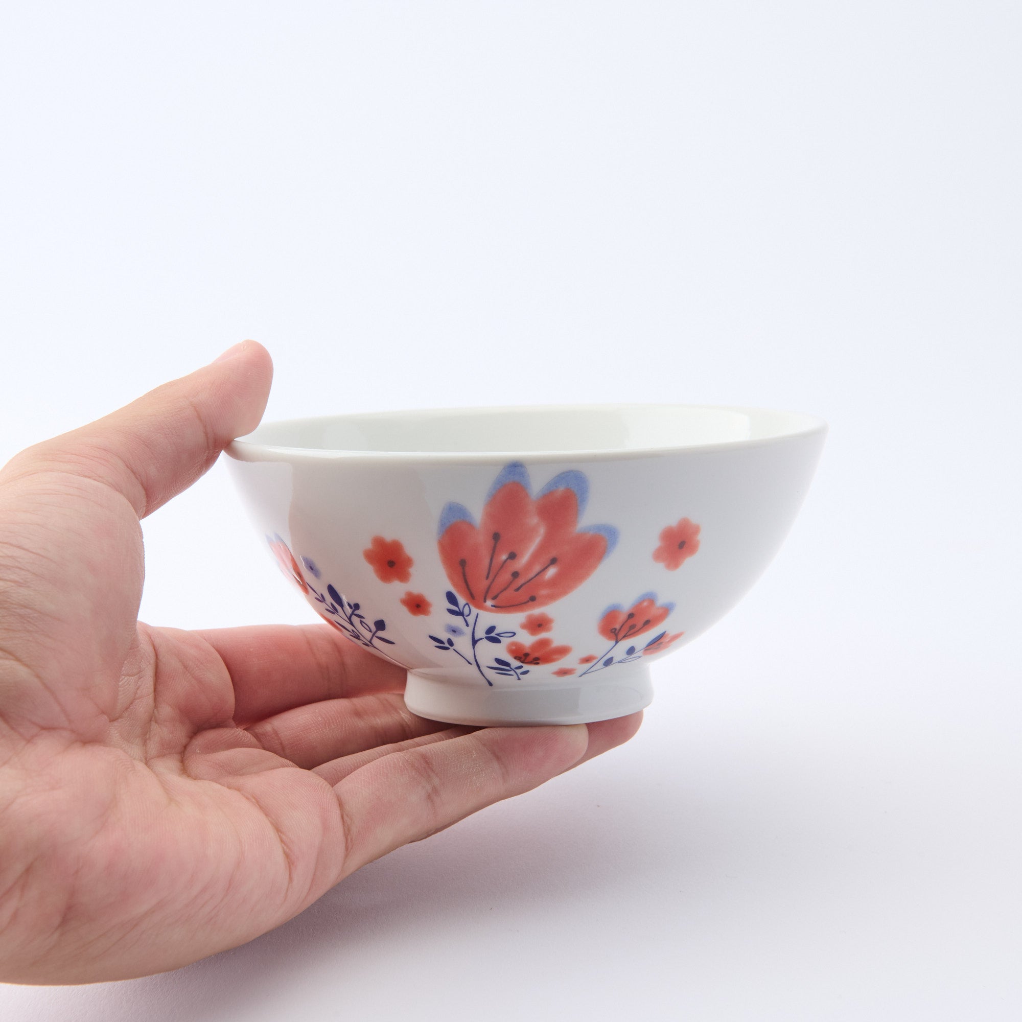 Spring Flowers Japanese Rice Bowl