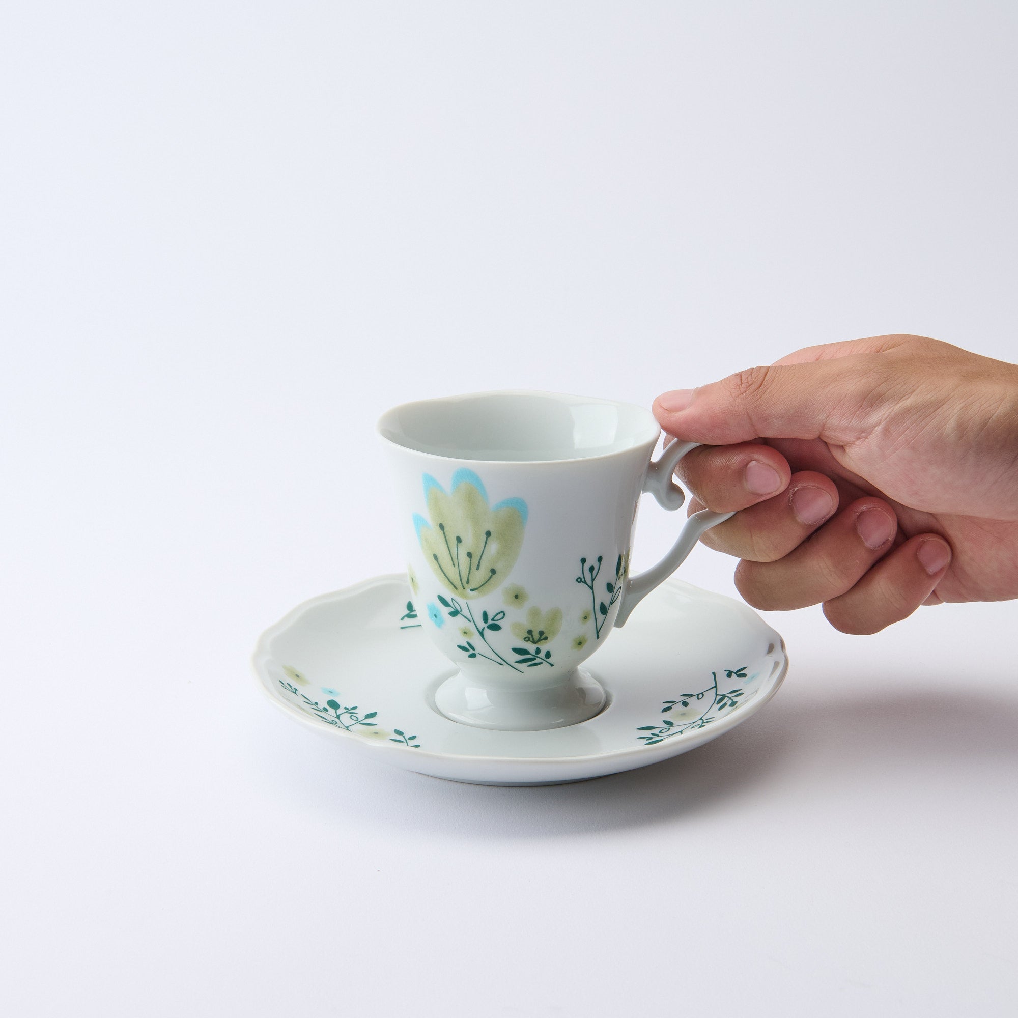 Spring Flowers Cup & Saucer