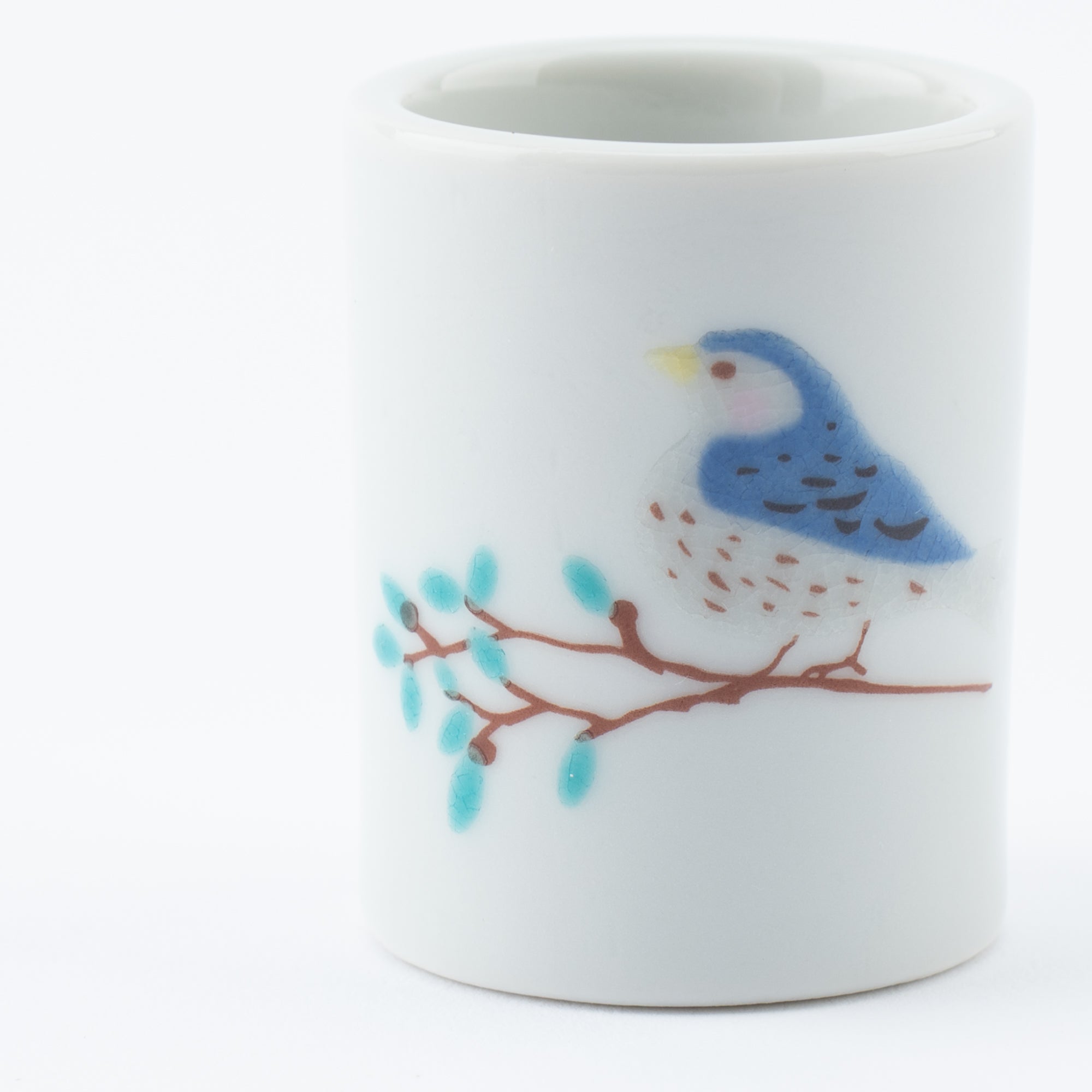 Bird on Branch Toothbrush Stand