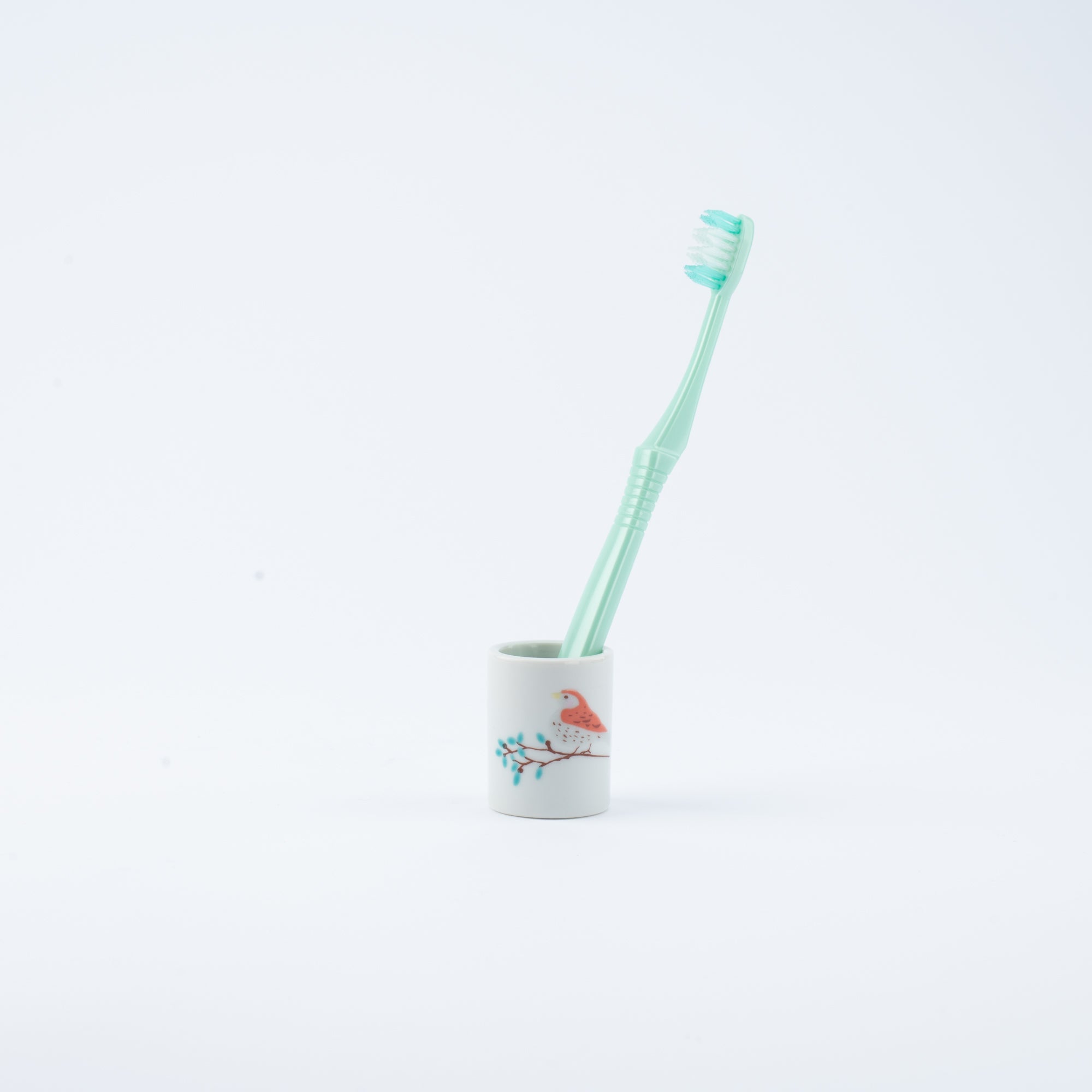 Bird on Branch Toothbrush Stand