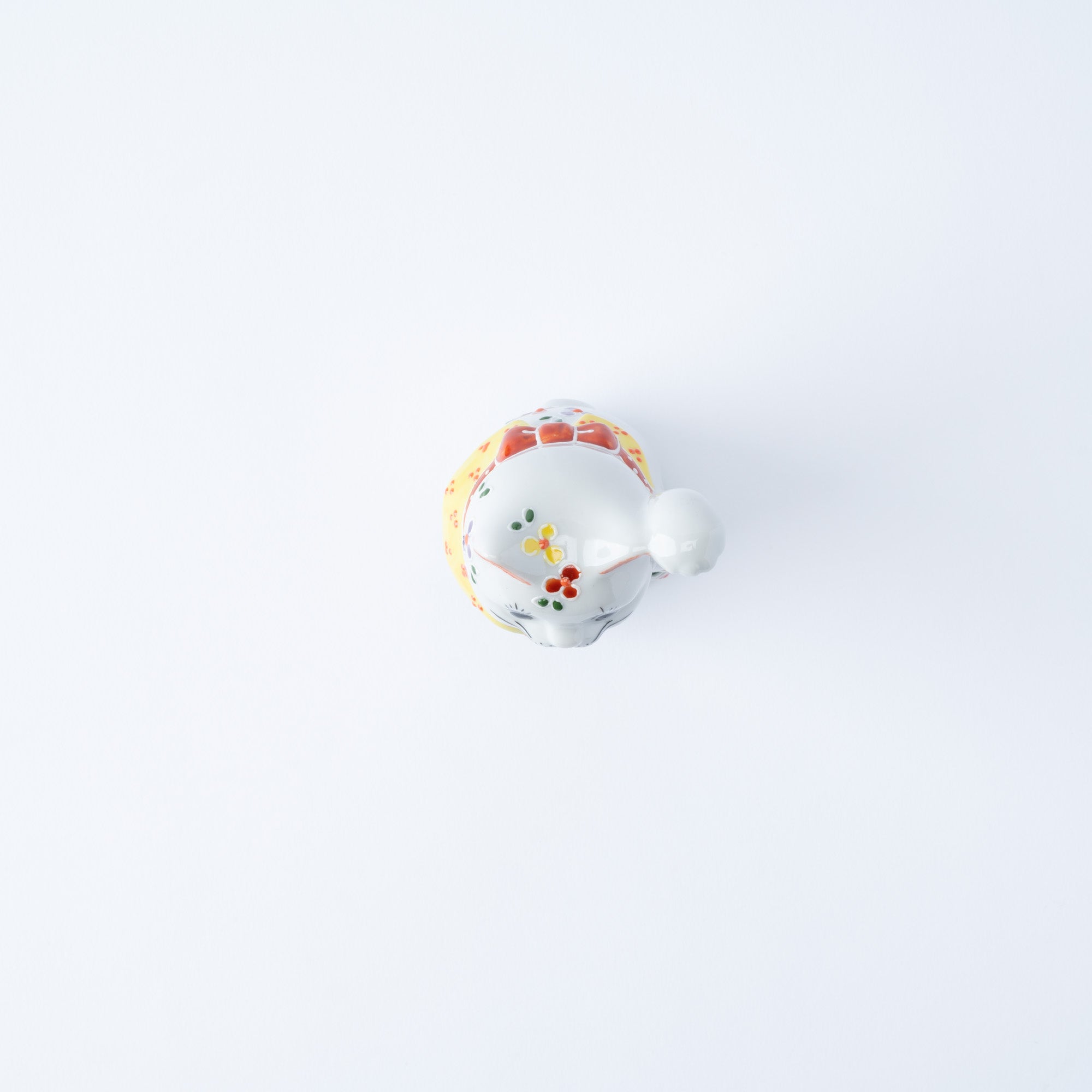 3.3号招き猫 3.3号招き猫 小花 - JAPAN KUTANI SHOP
