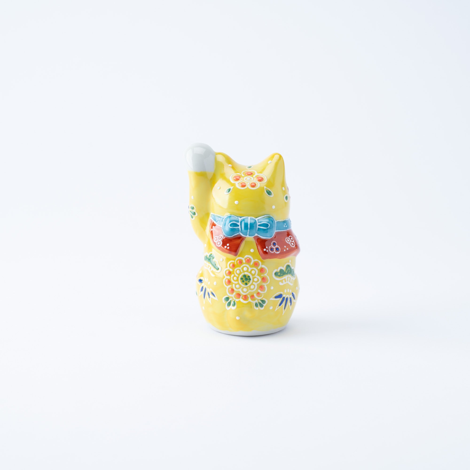 3.3号招き猫 黄盛 - JAPAN KUTANI SHOP
