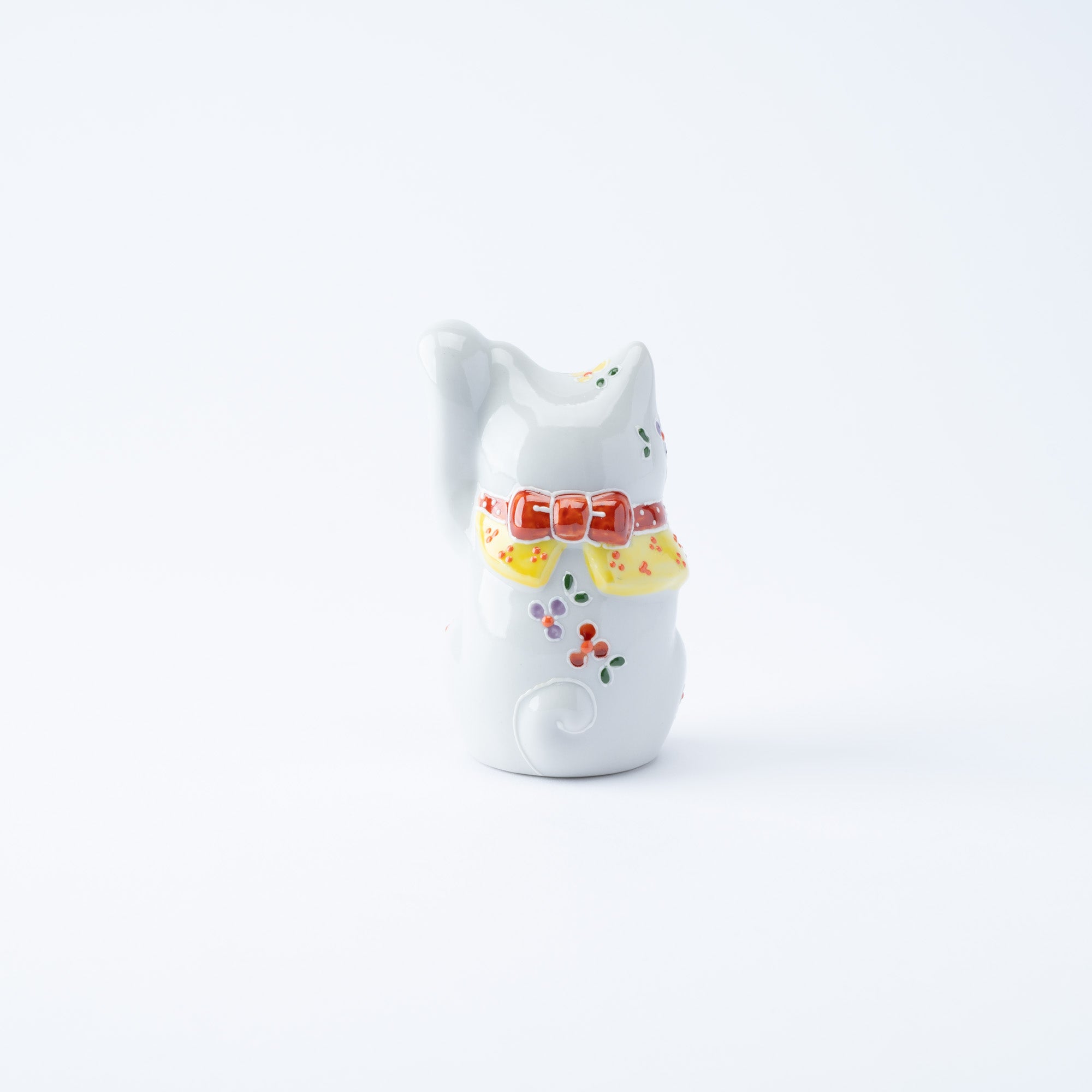 3.3号招き猫 3.3号招き猫 小花 - JAPAN KUTANI SHOP