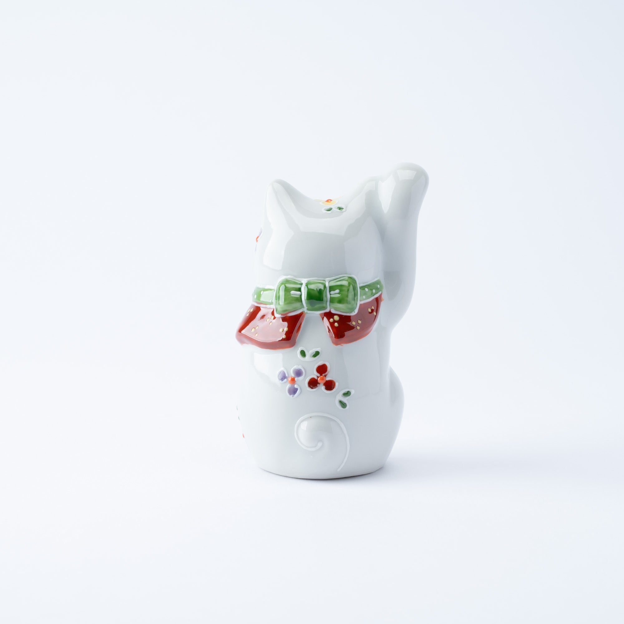4号招き猫 小花 - JAPAN KUTANI SHOP