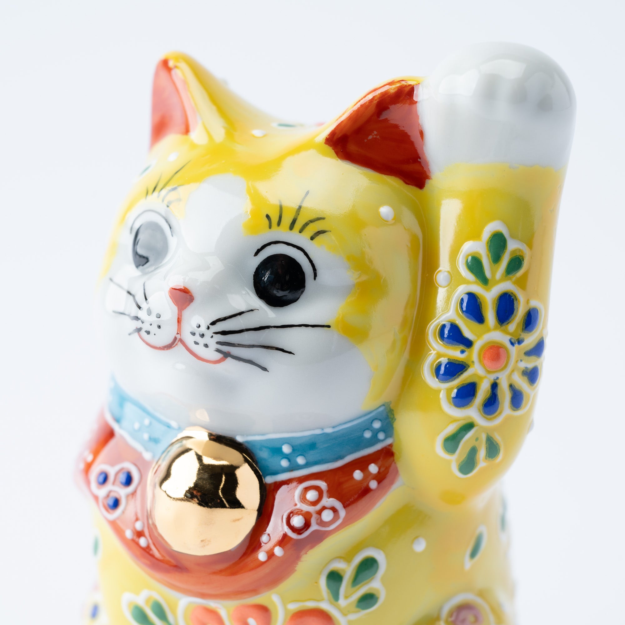 3.3号招き猫 黄盛 - JAPAN KUTANI SHOP