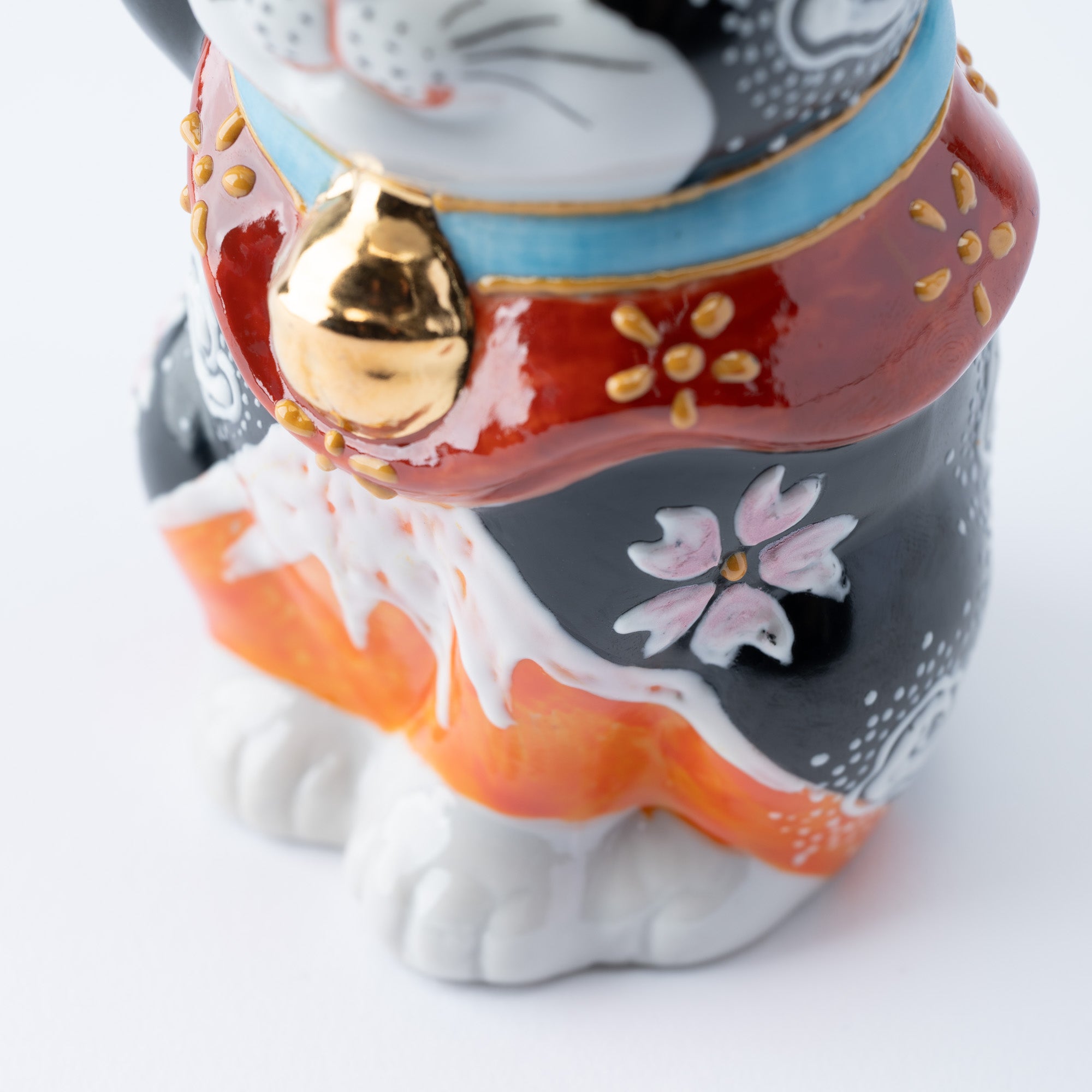 4号招き猫 白富士 赤富士 - JAPAN KUTANI SHOP