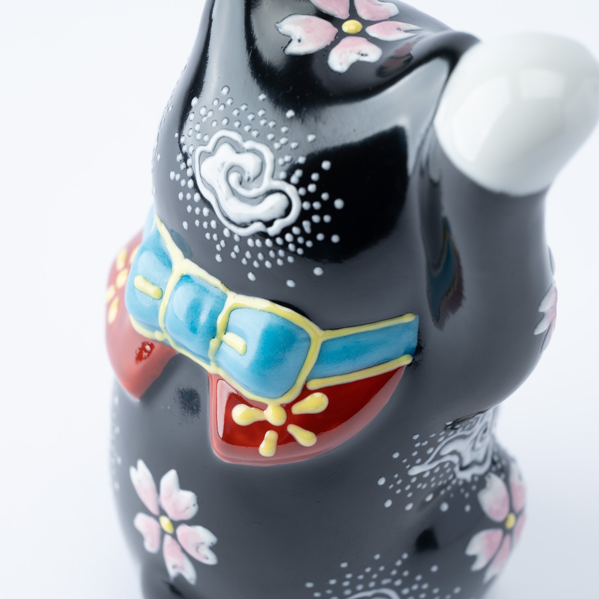 4号招き猫 白富士 赤富士 - JAPAN KUTANI SHOP