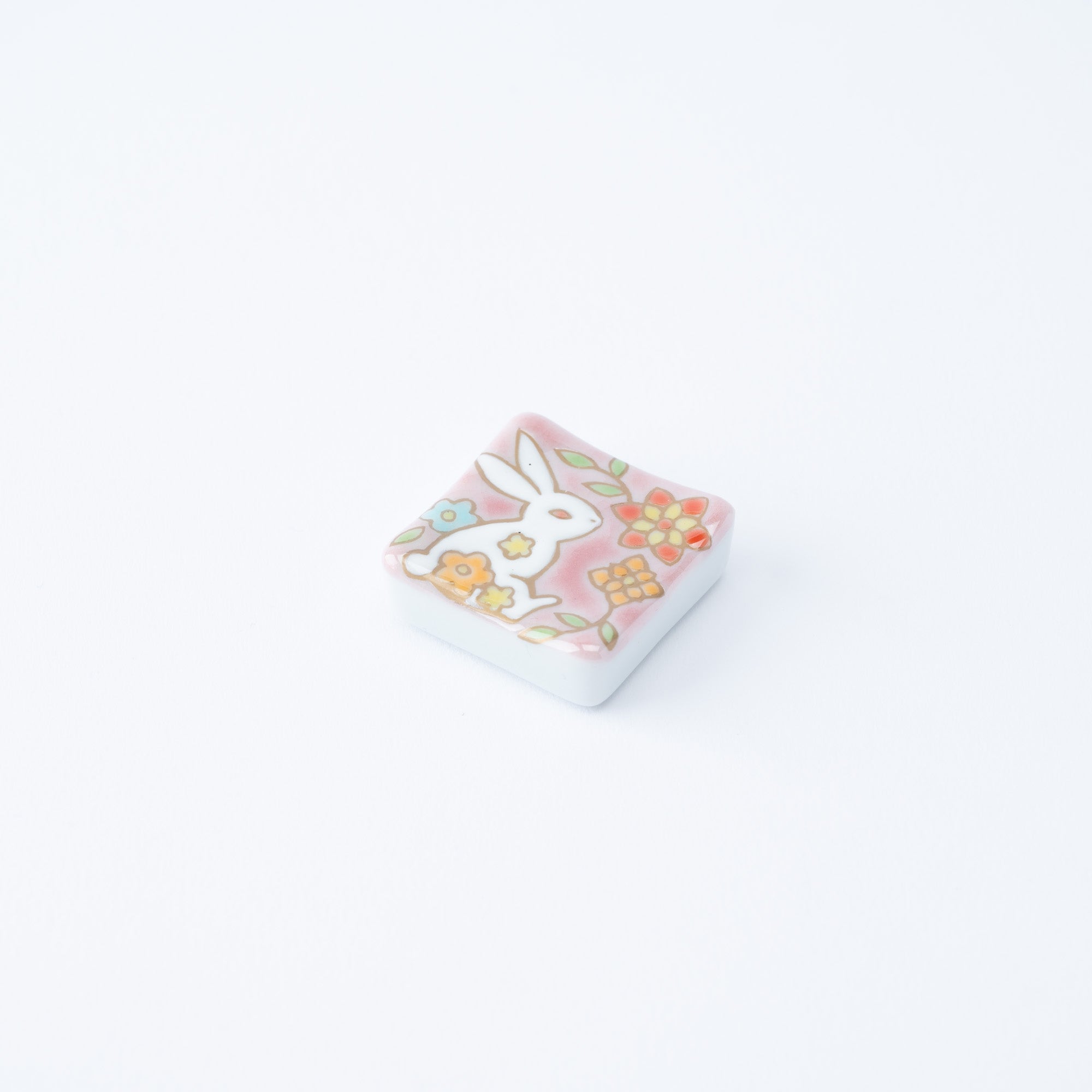 花きらり 四角箸置 - JAPAN KUTANI SHOP