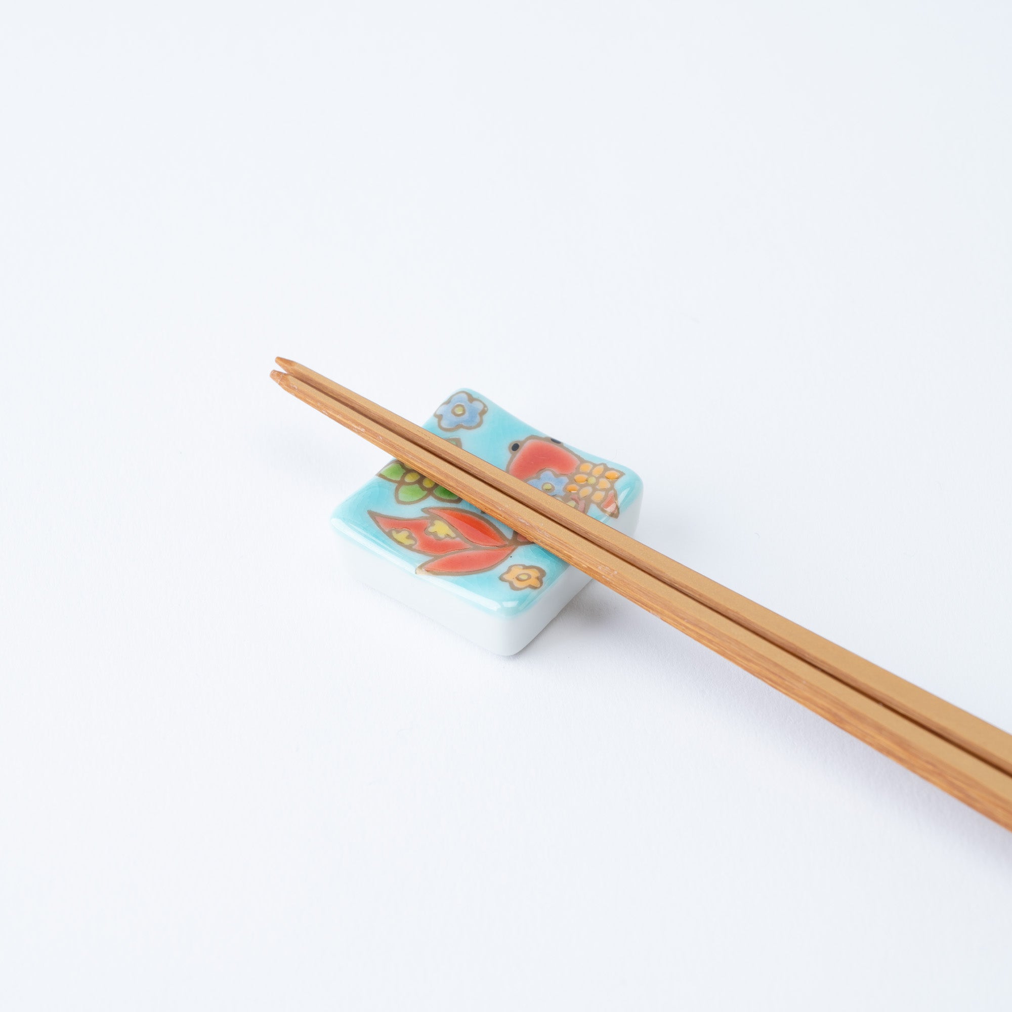 花きらり 四角箸置 - JAPAN KUTANI SHOP