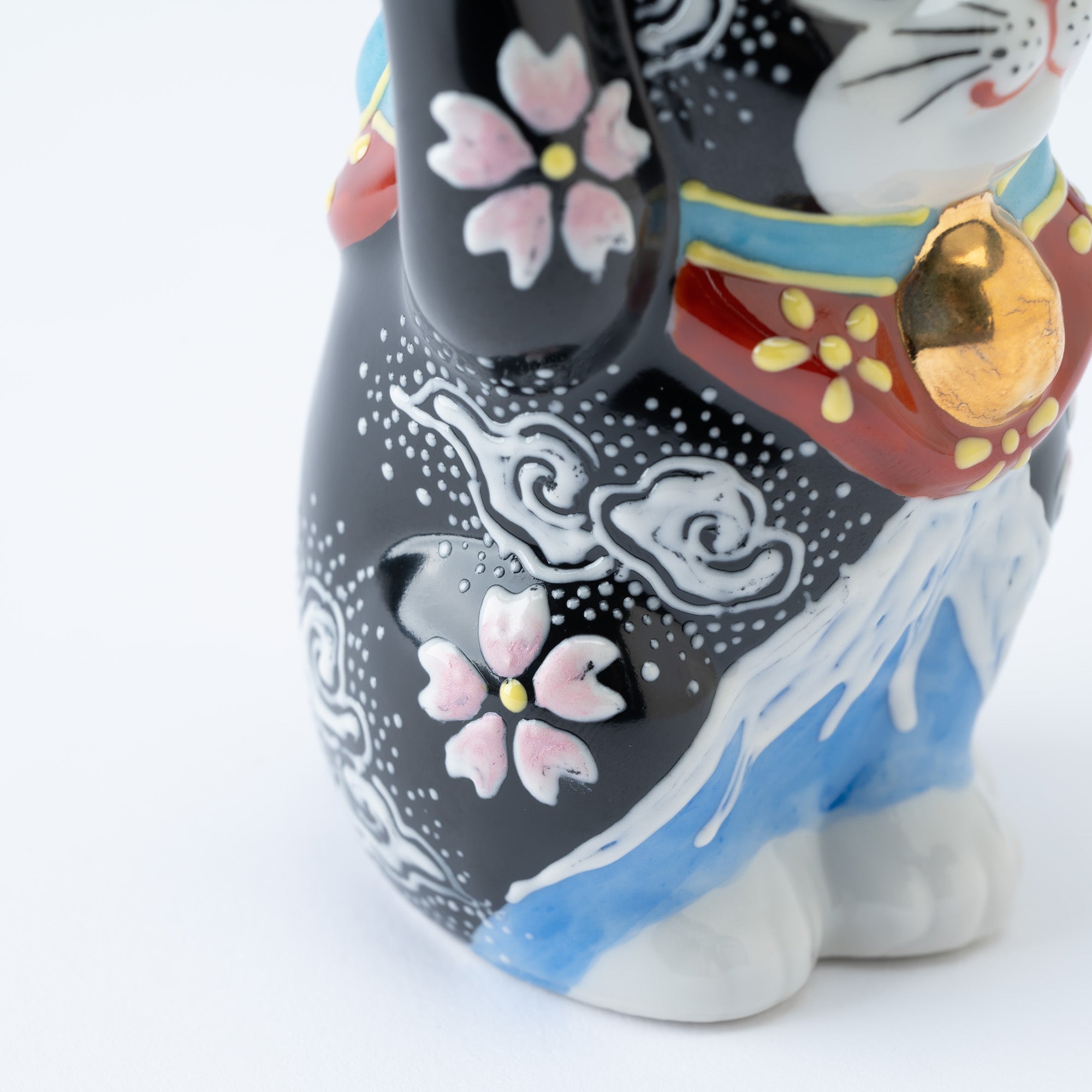4号招き猫 白富士 赤富士 - JAPAN KUTANI SHOP