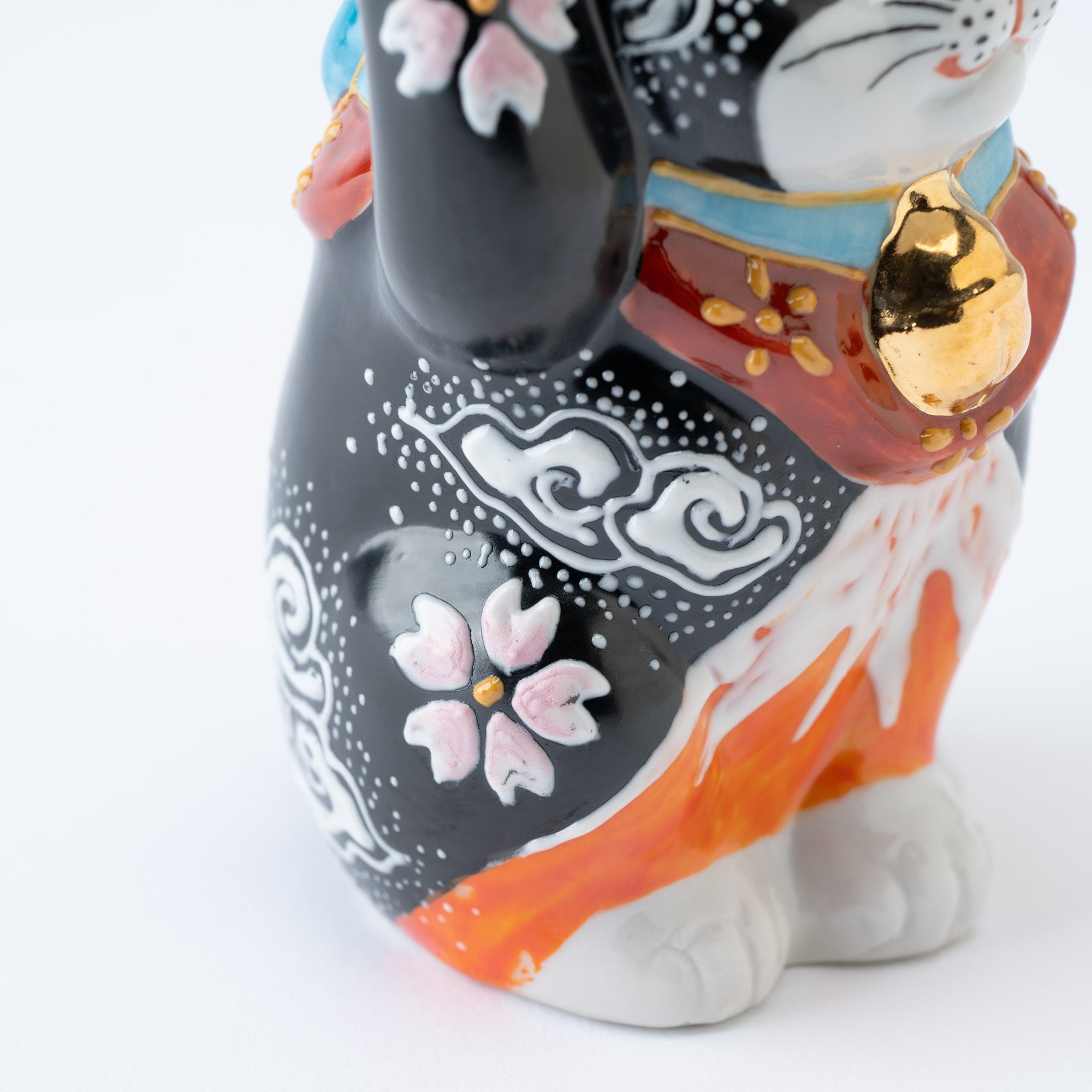 4号招き猫 白富士 赤富士 - JAPAN KUTANI SHOP