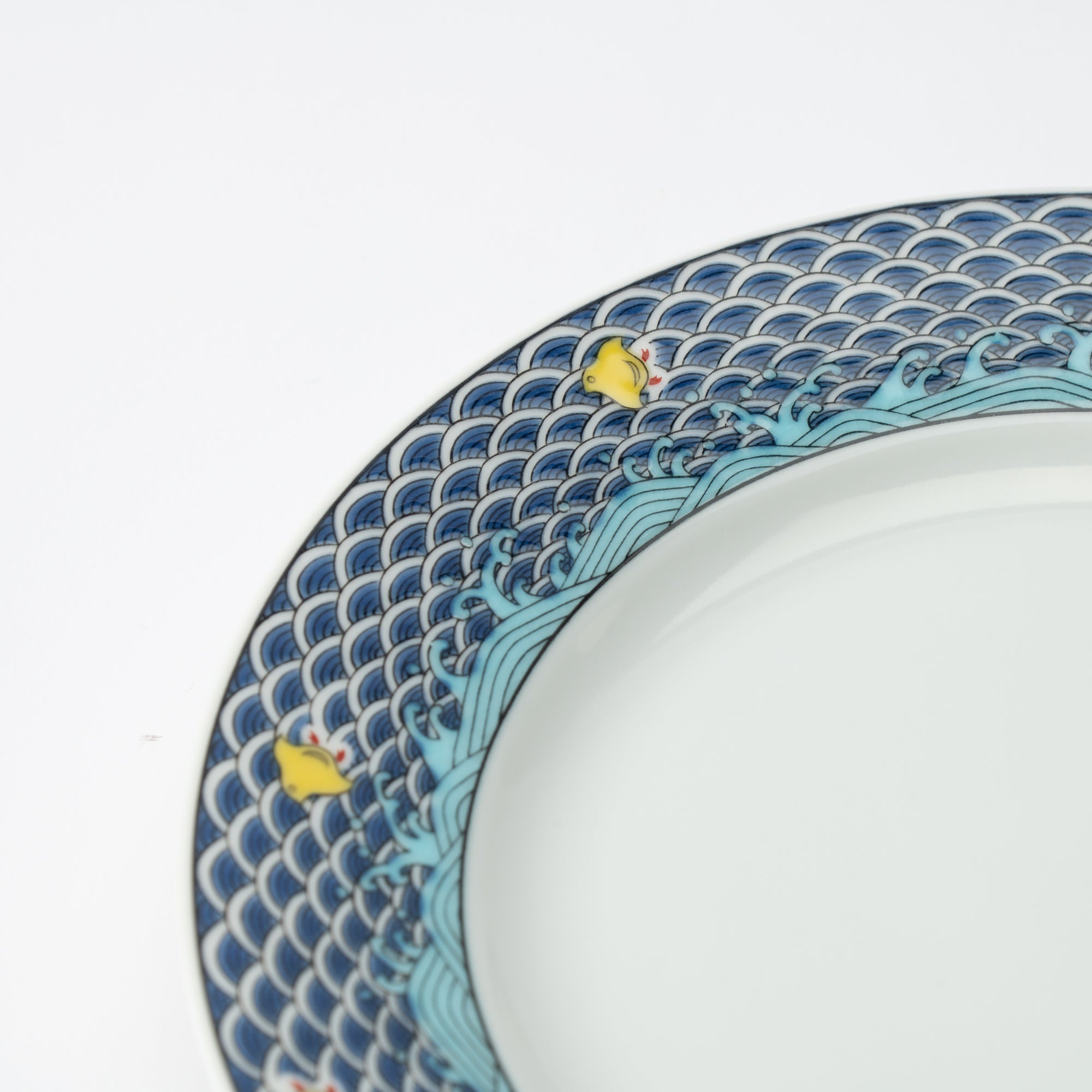 Modern Kutani Dinner Plate