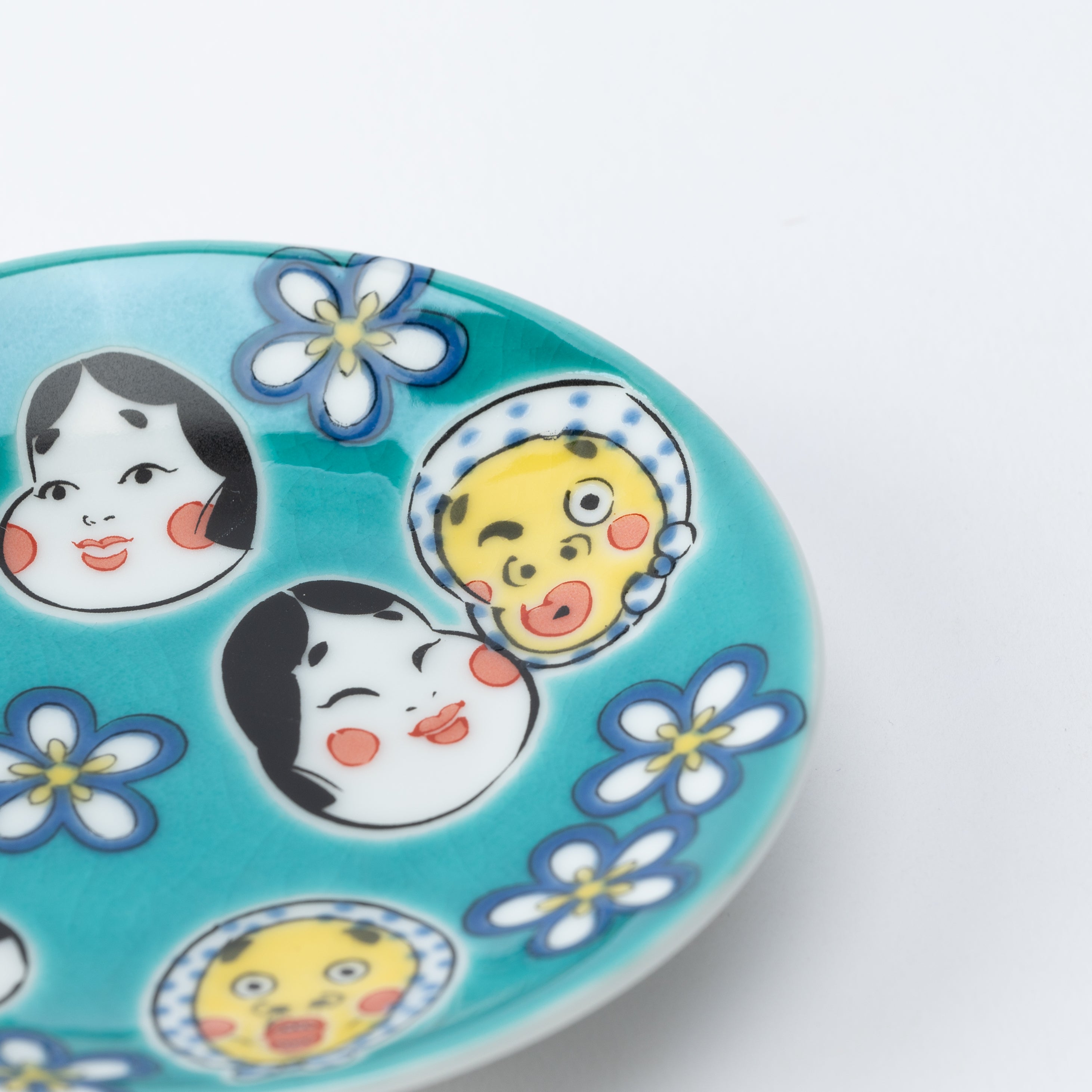 Auspicious Art Sauce Plate - JAPAN KUTANI SHOP
