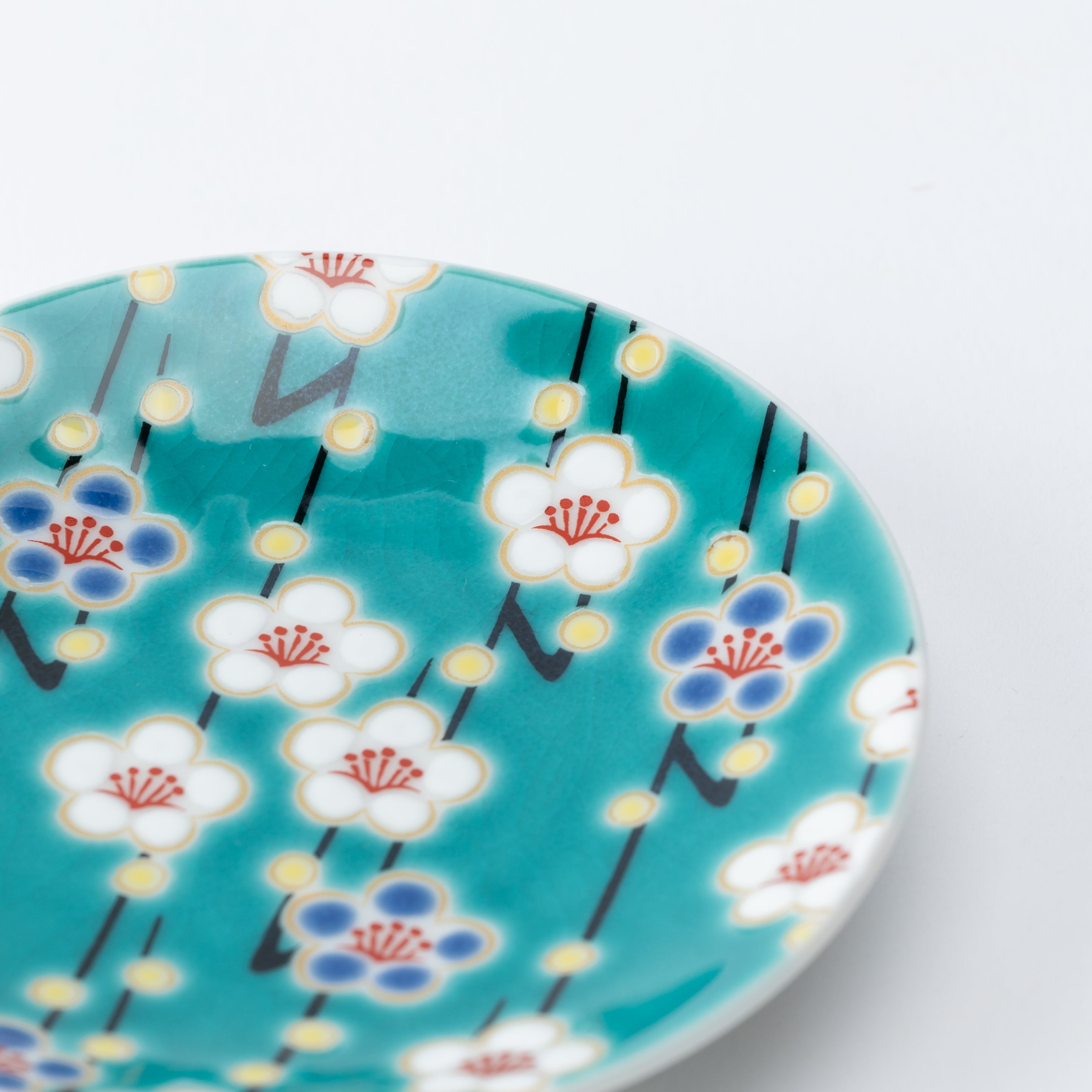 Auspicious Art Sauce Plate - JAPAN KUTANI SHOP