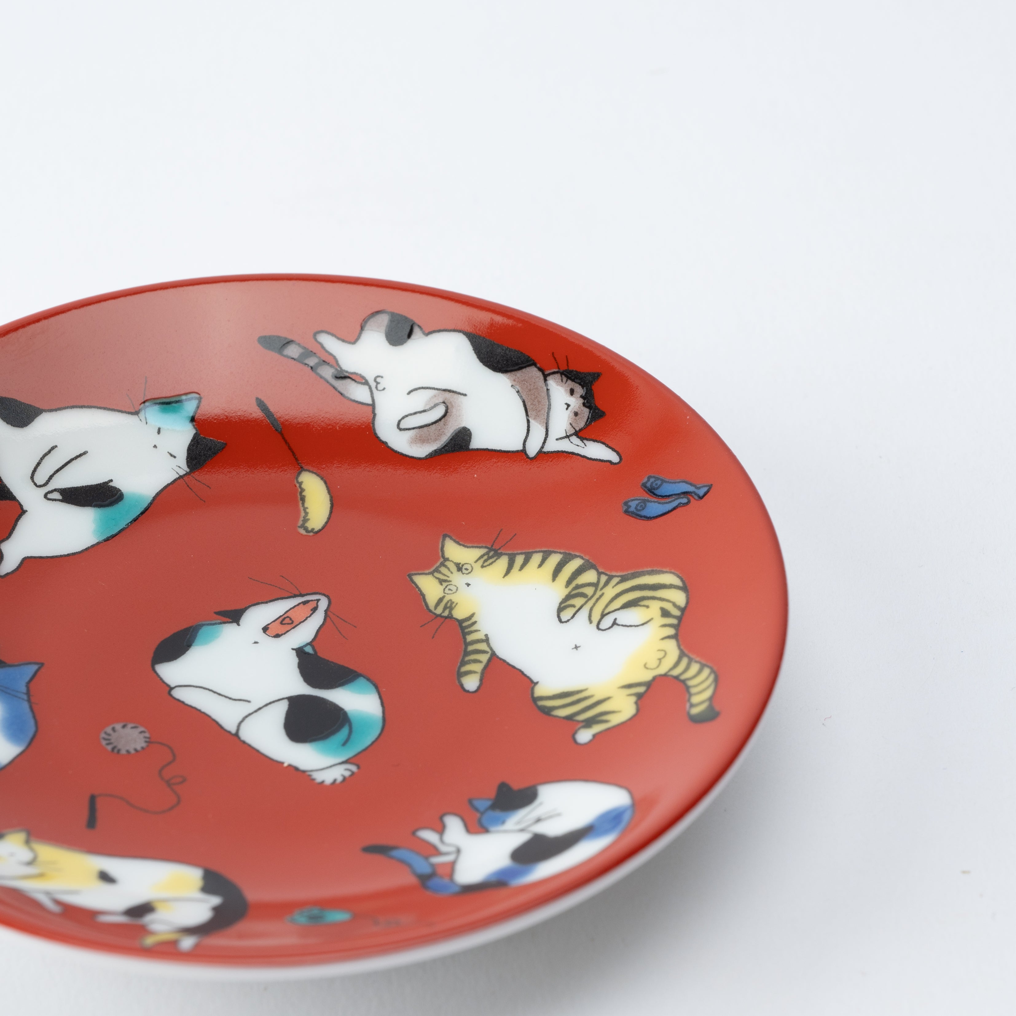 Auspicious Art Sauce Plate - JAPAN KUTANI SHOP