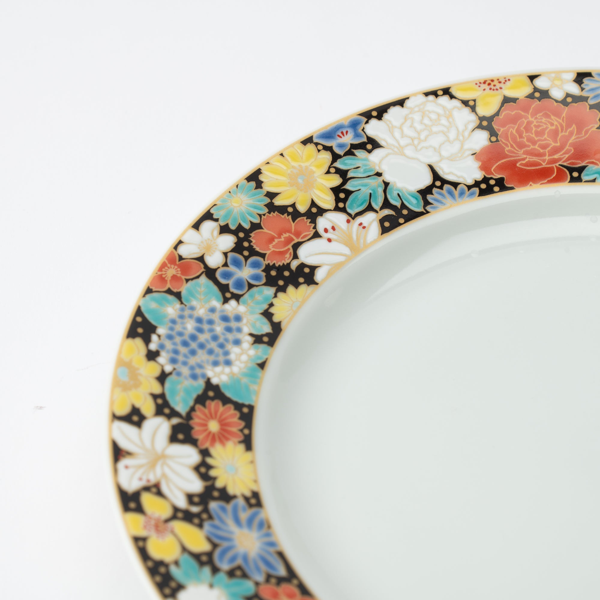 Modern Kutani Dinner Plate
