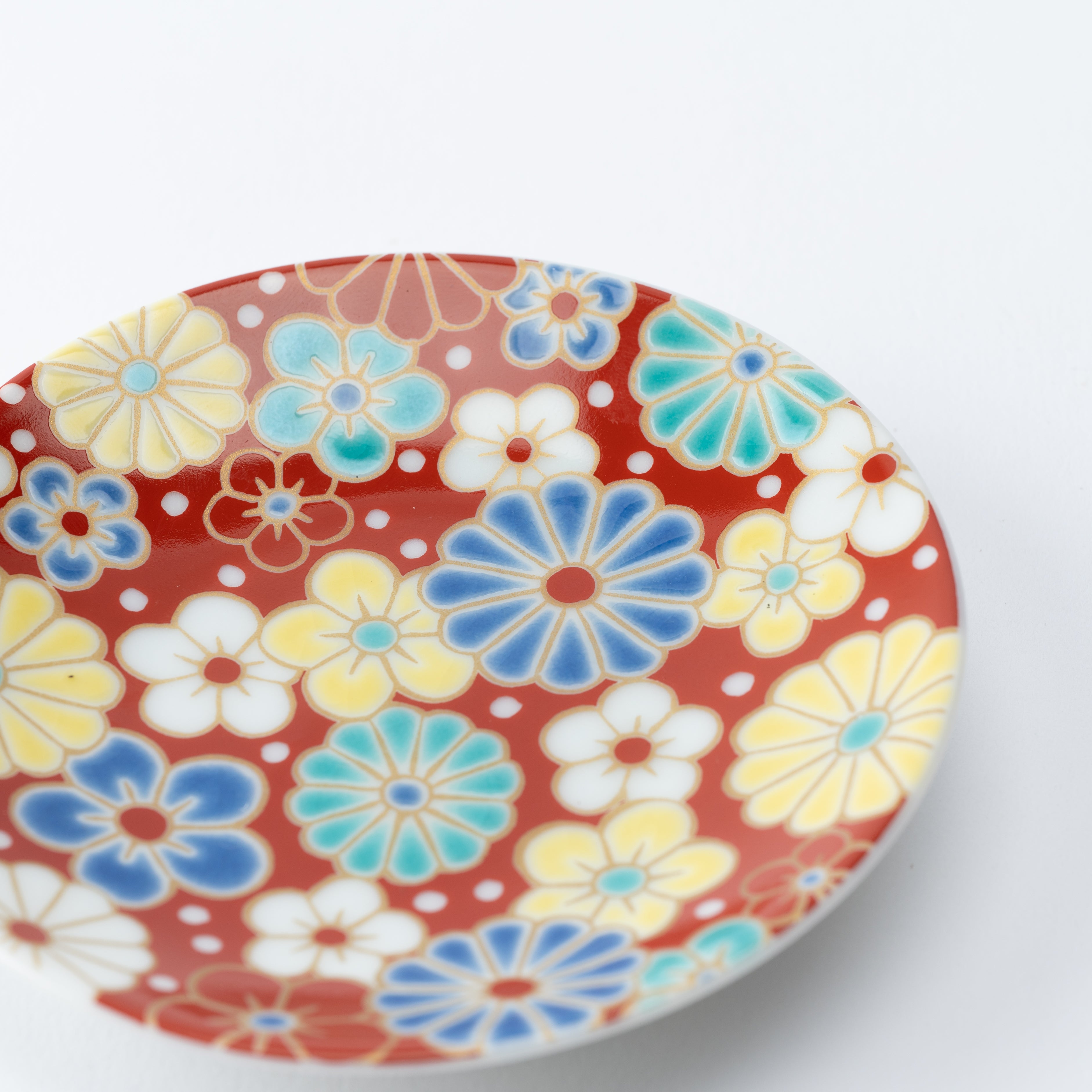 Auspicious Art Sauce Plate - JAPAN KUTANI SHOP